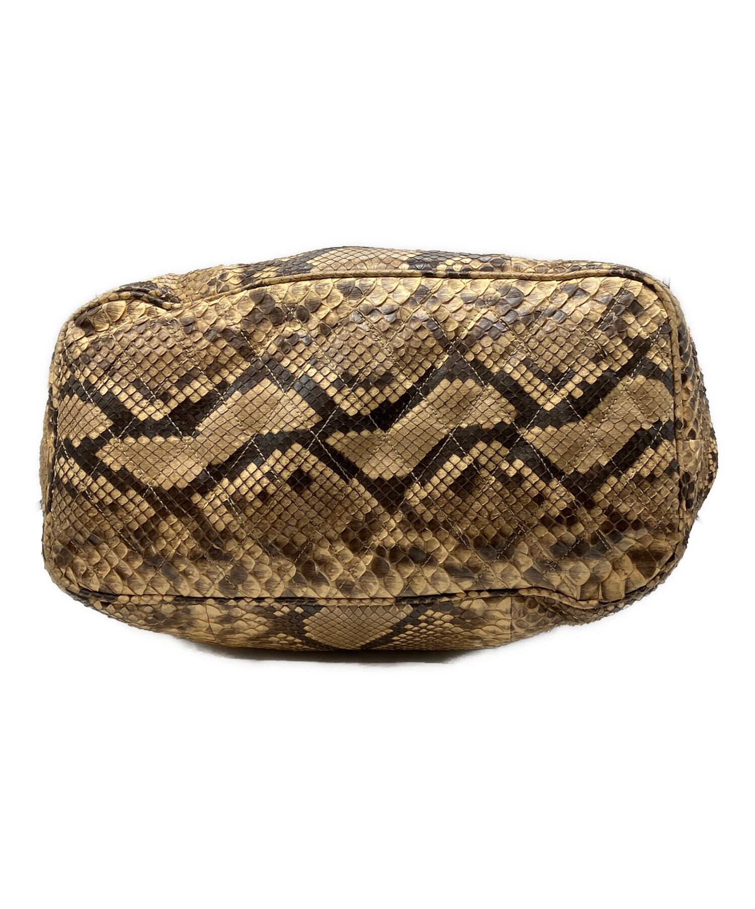 中古・古着通販】JIMMY CHOO (ジミーチュウ) パイソンレザーバッグ