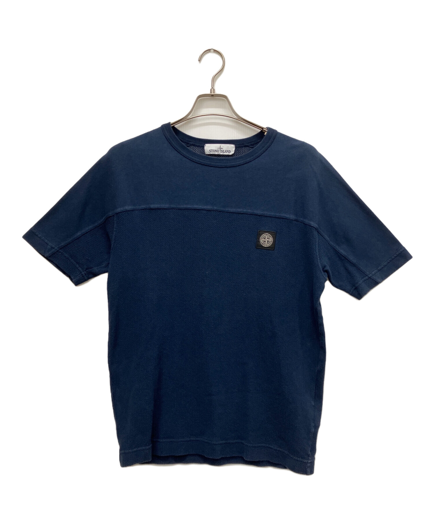 中古・古着通販】STONE ISLAND (ストーンアイランド) Tシャツ ネイビー