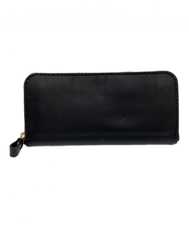 ヘルツ HERZ エクセルウォレット ブラック 新品 中古・古着通販】Herz (ヘルツ) ラウンドファスナー財布 ブラック