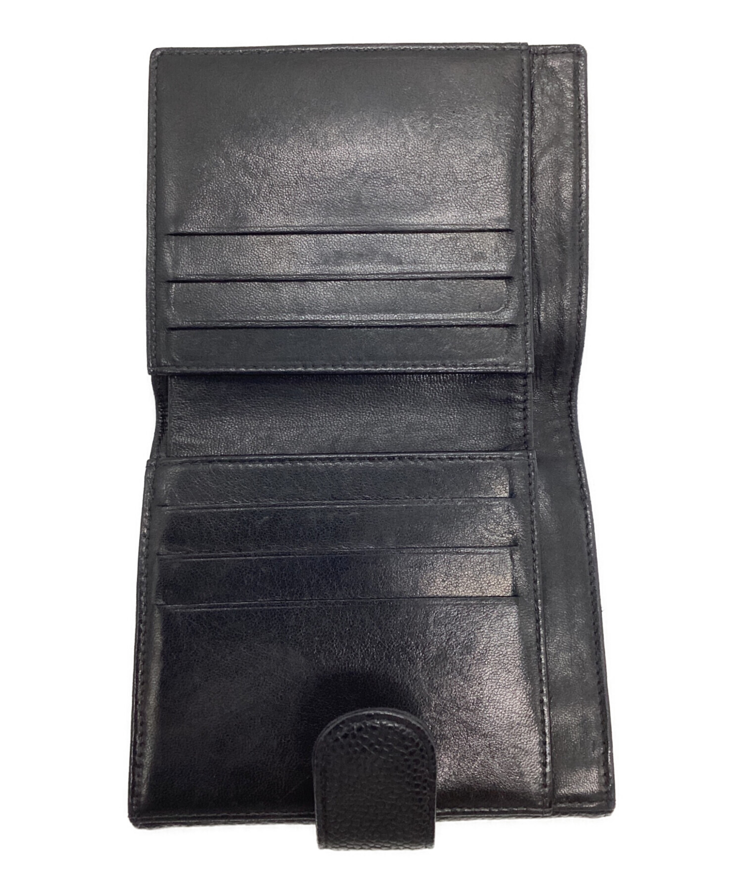 中古・古着通販】CHANEL (シャネル) ココマーク キャビアスキン 二