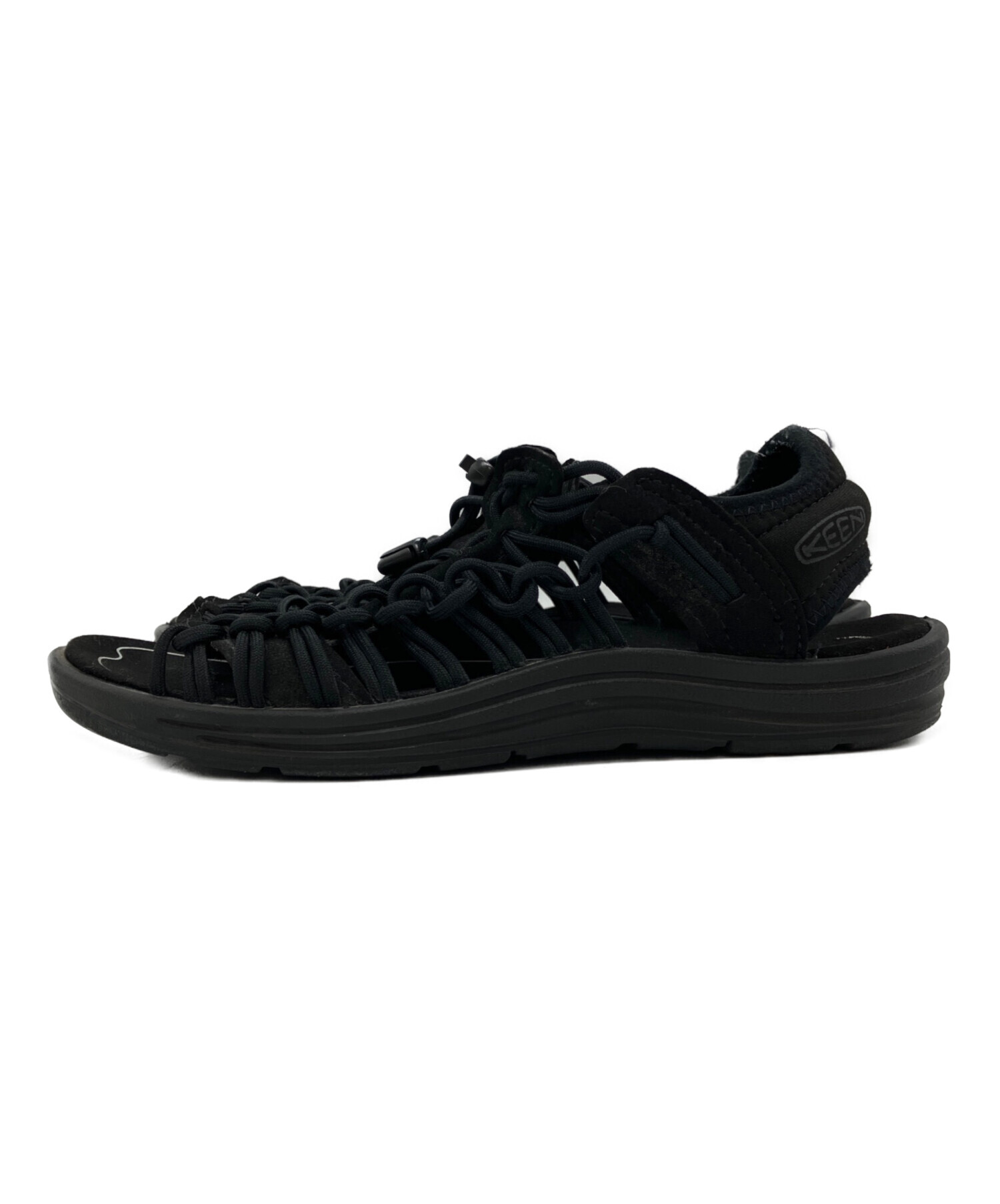 中古・古着通販】KEEN (キーン) サンダル ブラック サイズ:25.cm