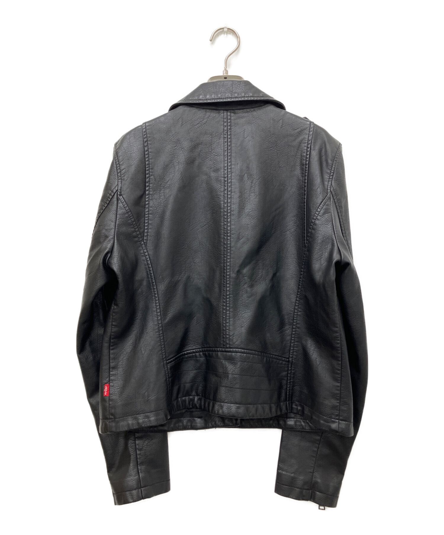中古・古着通販】LEVI'S (リーバイス) フェイクレザーダブルライダース