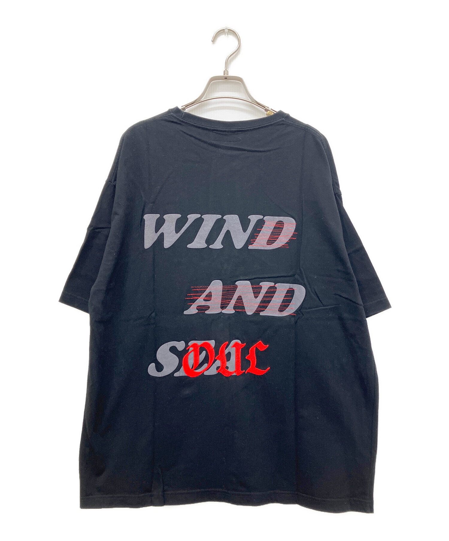 中古・古着通販】WIND AND SEA (ウィンダンシー) Tシャツ ブラック