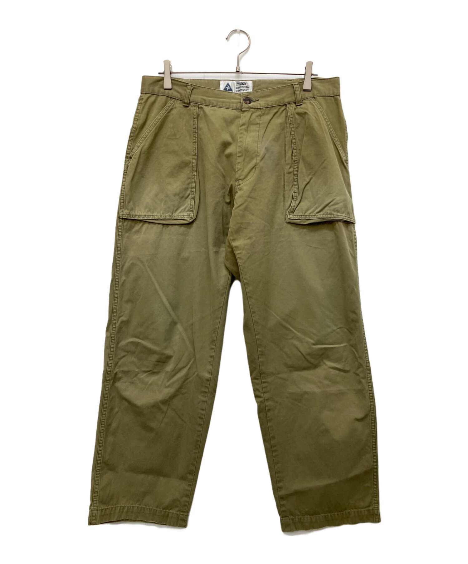 中古・古着通販】CHALLENGER (チャレンジャー) BAKER PANTS オリーブ