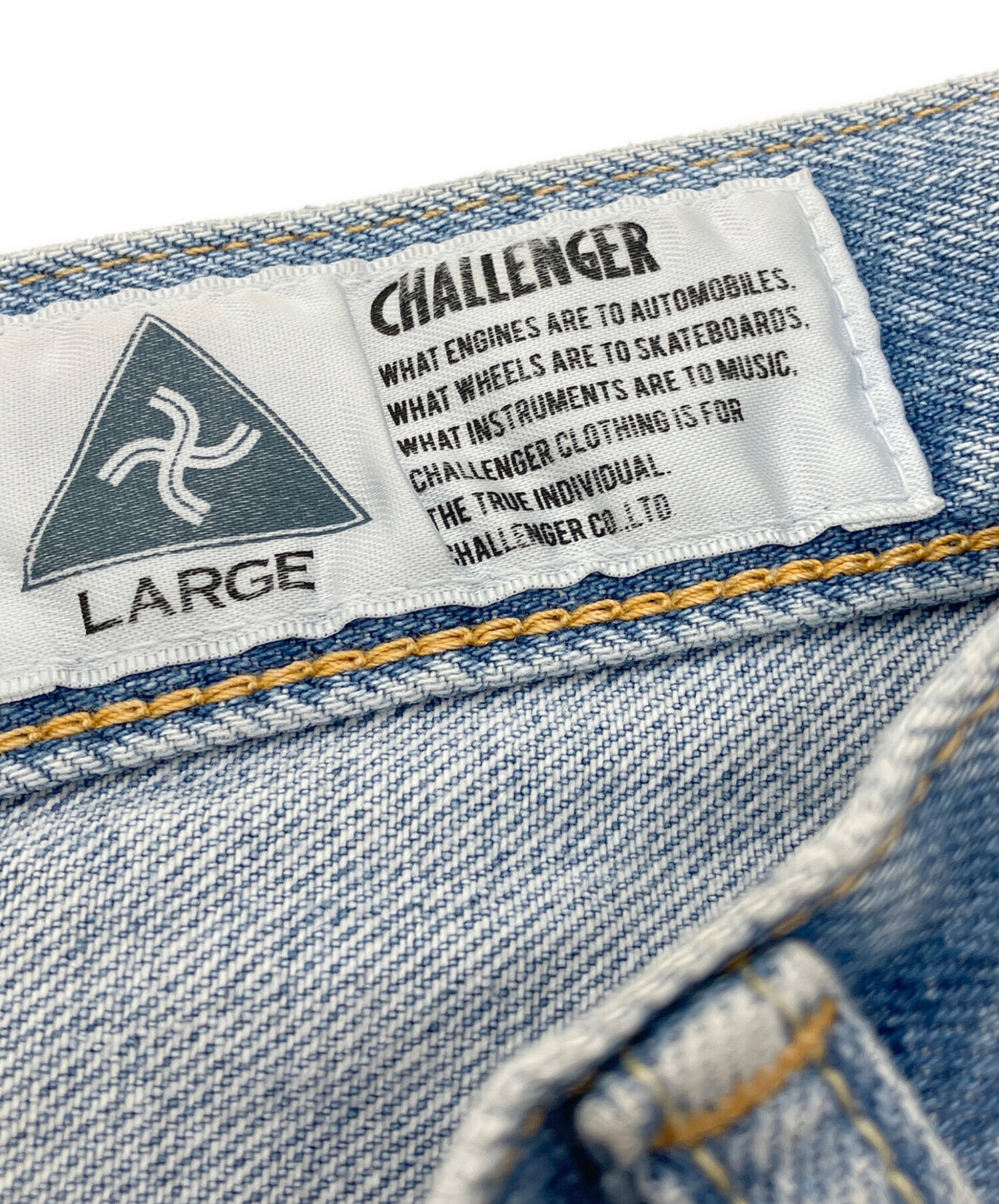 Aページ 中古・古着通販】CHALLENGER (チャレンジャー) DENIM PANTS -WASHED