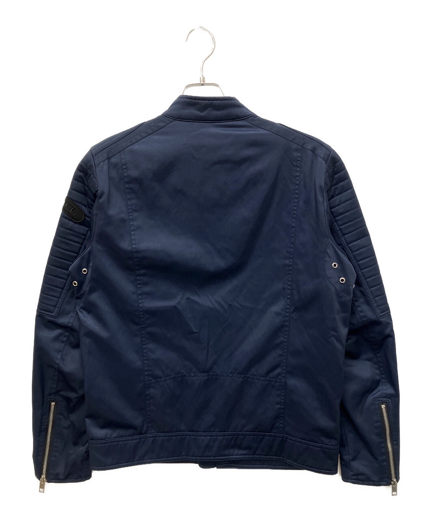 中古・古着通販】DIESEL (ディーゼル) ナイロンライダースジャケット