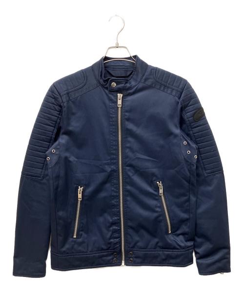 中古・古着通販】DIESEL (ディーゼル) ナイロンライダースジャケット