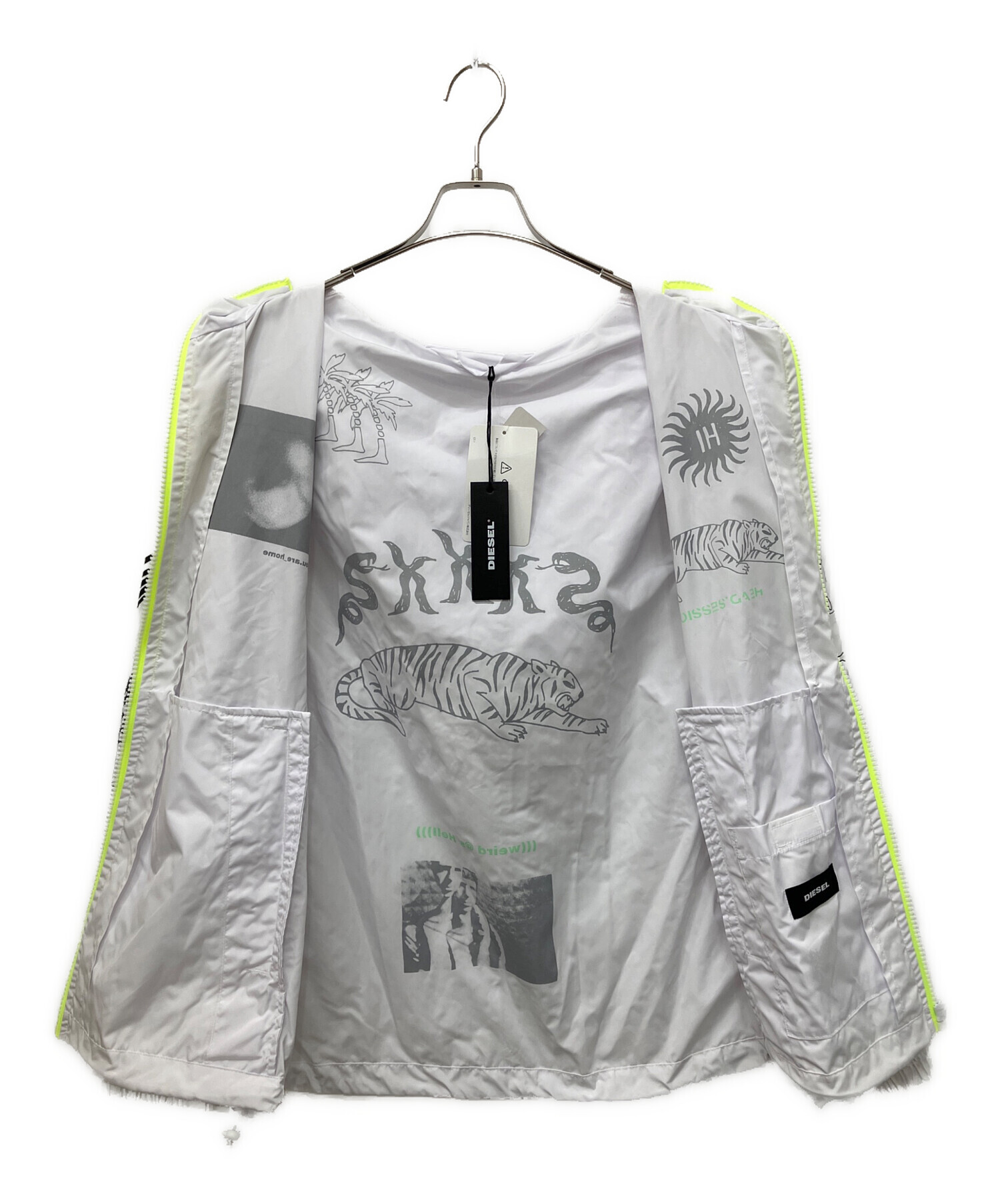 中古・古着通販】DIESEL (ディーゼル) J-HEAD ナイロンジャケット