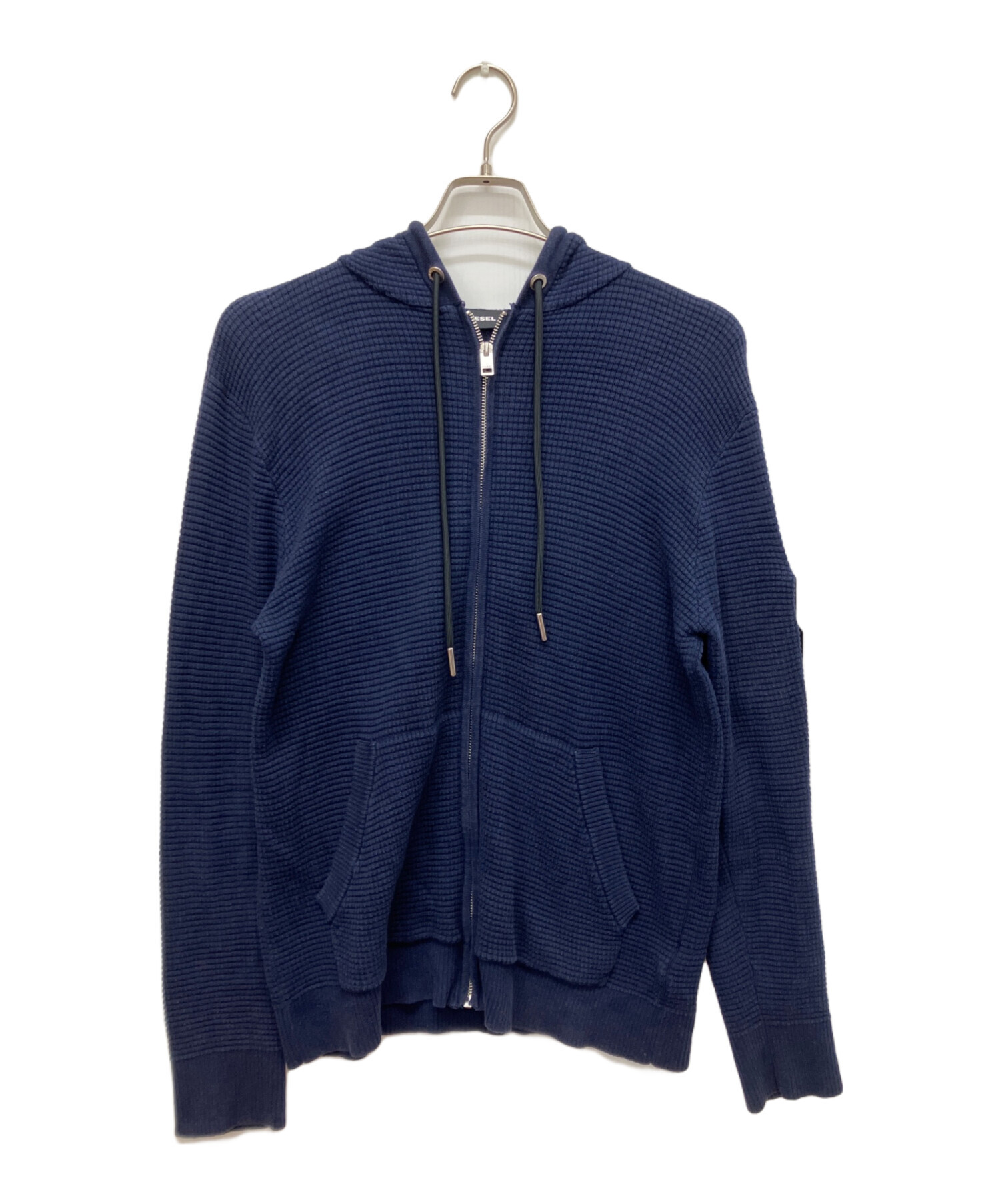 diesel サーマル ジップパーカー 中古・古着通販】DIESEL (ディーゼル) サーマルジップパーカー