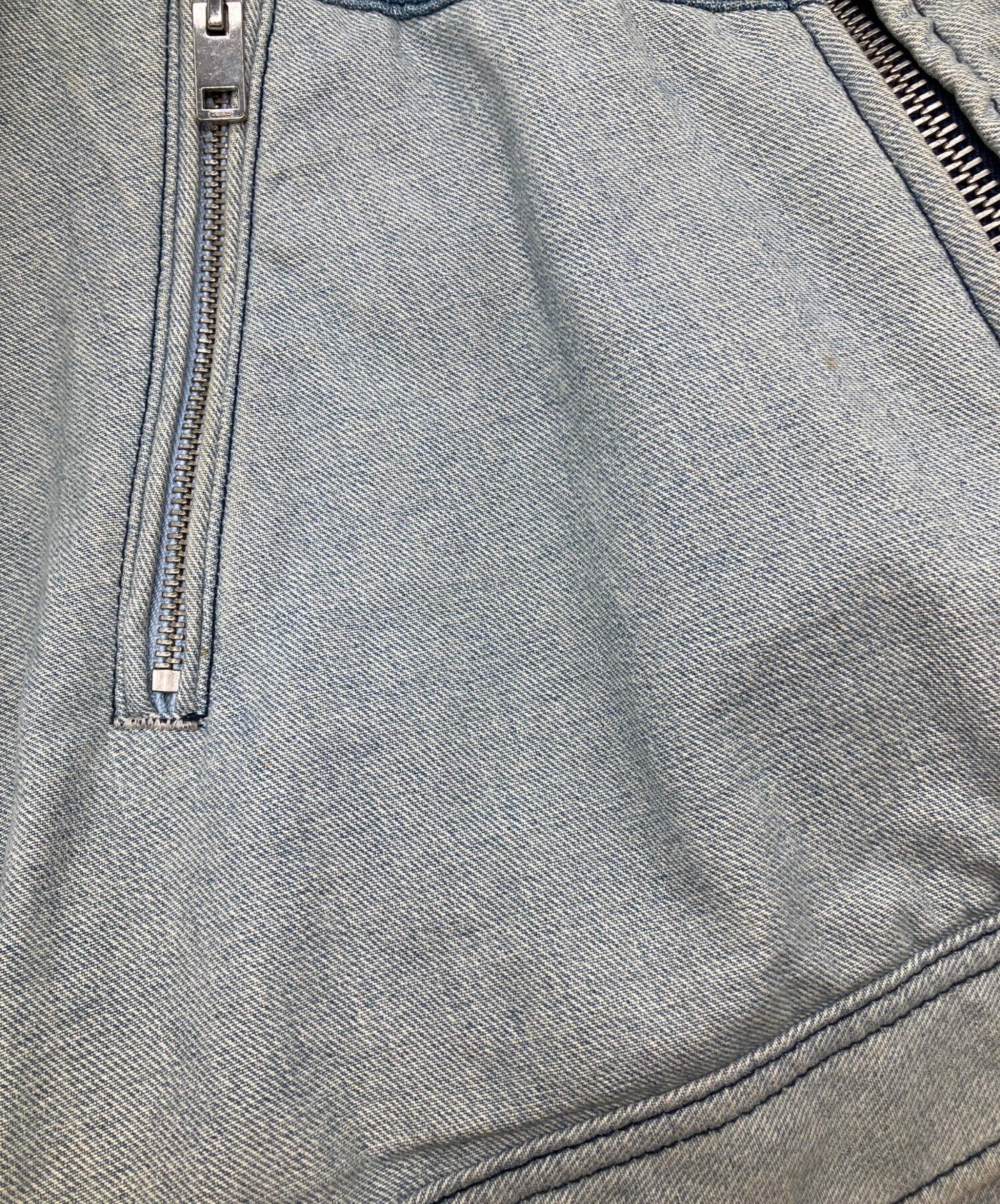 中古・古着通販】DIESEL (ディーゼル) パッチワークフーデットデニム