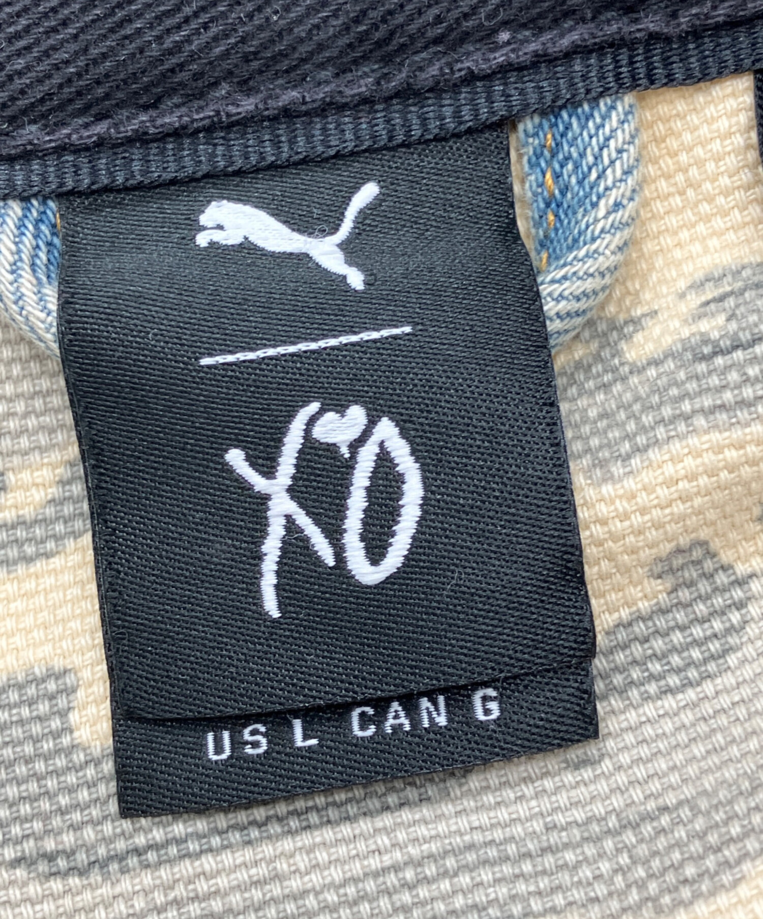 中古・古着通販】PUMA (プーマ) XO (エックスオー) ダメージ加工デニム