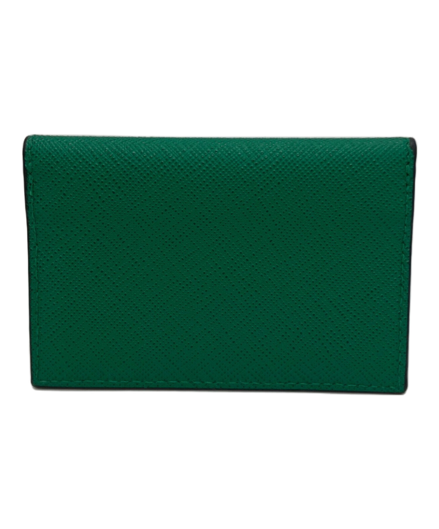 中古・古着通販】PRADA (プラダ) サフィアーノ三角プレートカード