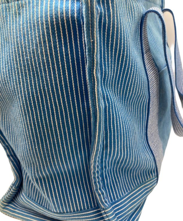 中古・古着通販】HERMES (エルメス) カヴァルストライプマザーズトート