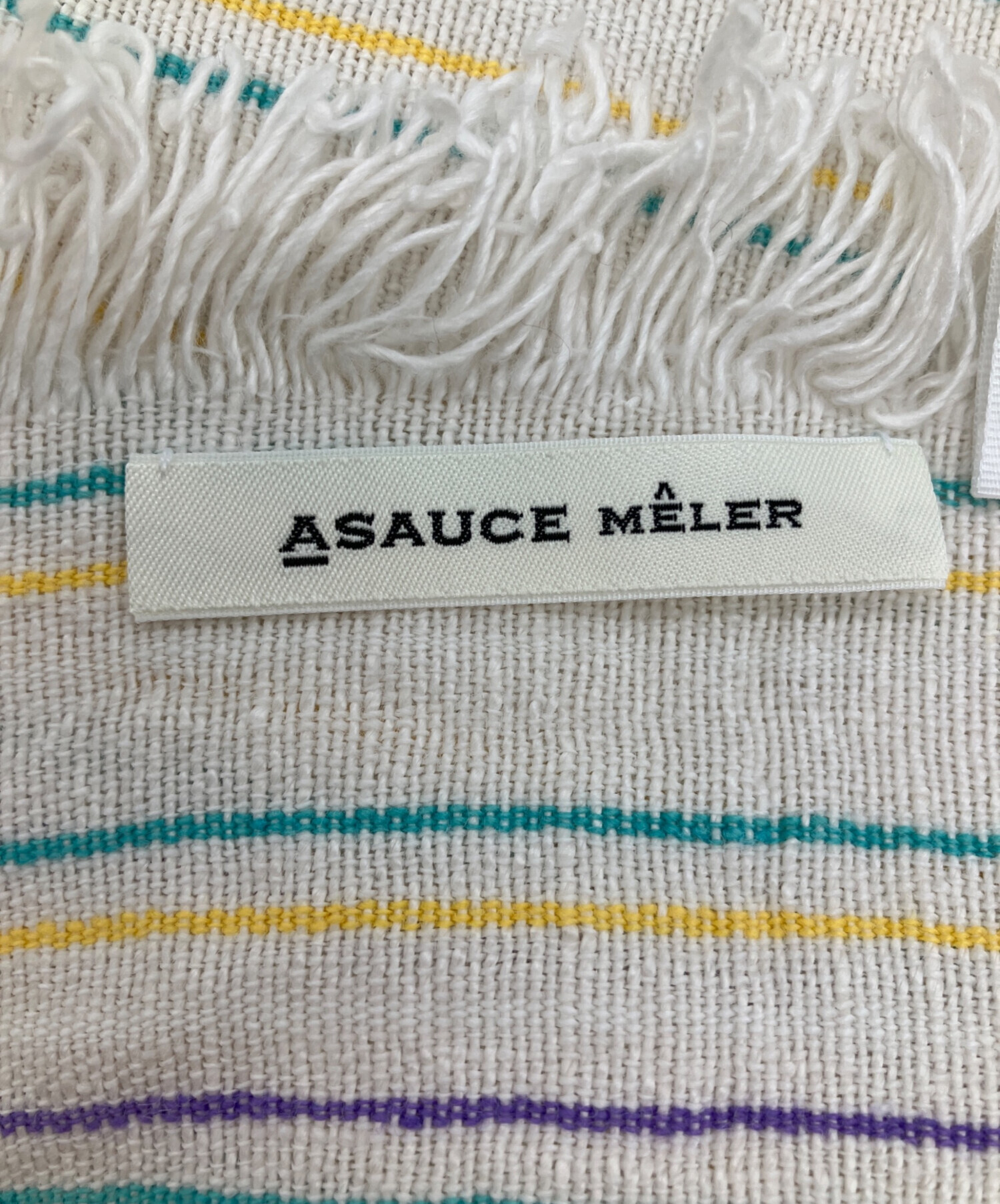 中古・古着通販】ASAUCE MELER (アソースメレ) ベルギーリネン100