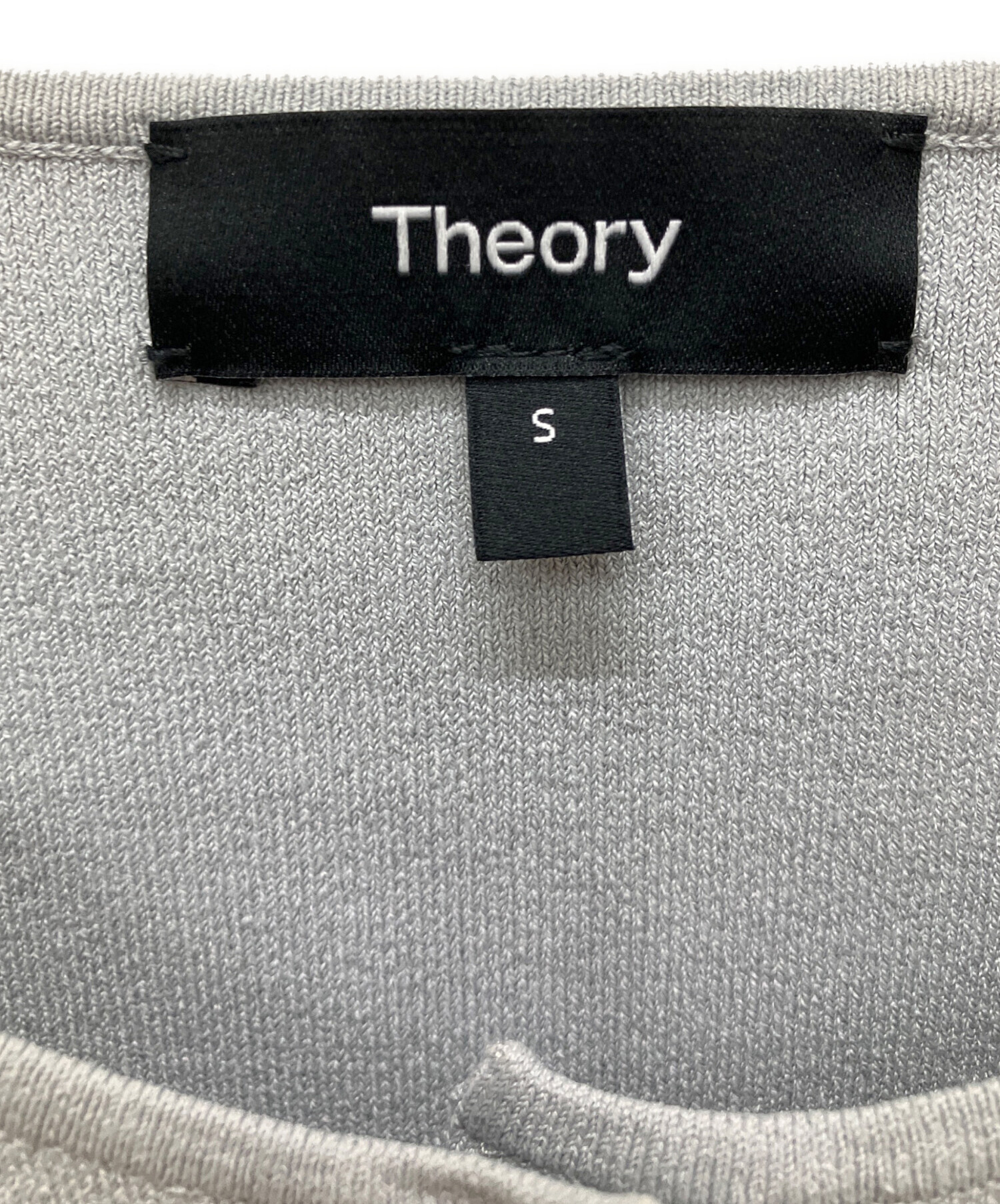 中古・古着通販】theory (セオリー) Wooster Crepe Knit Fitted ブルー