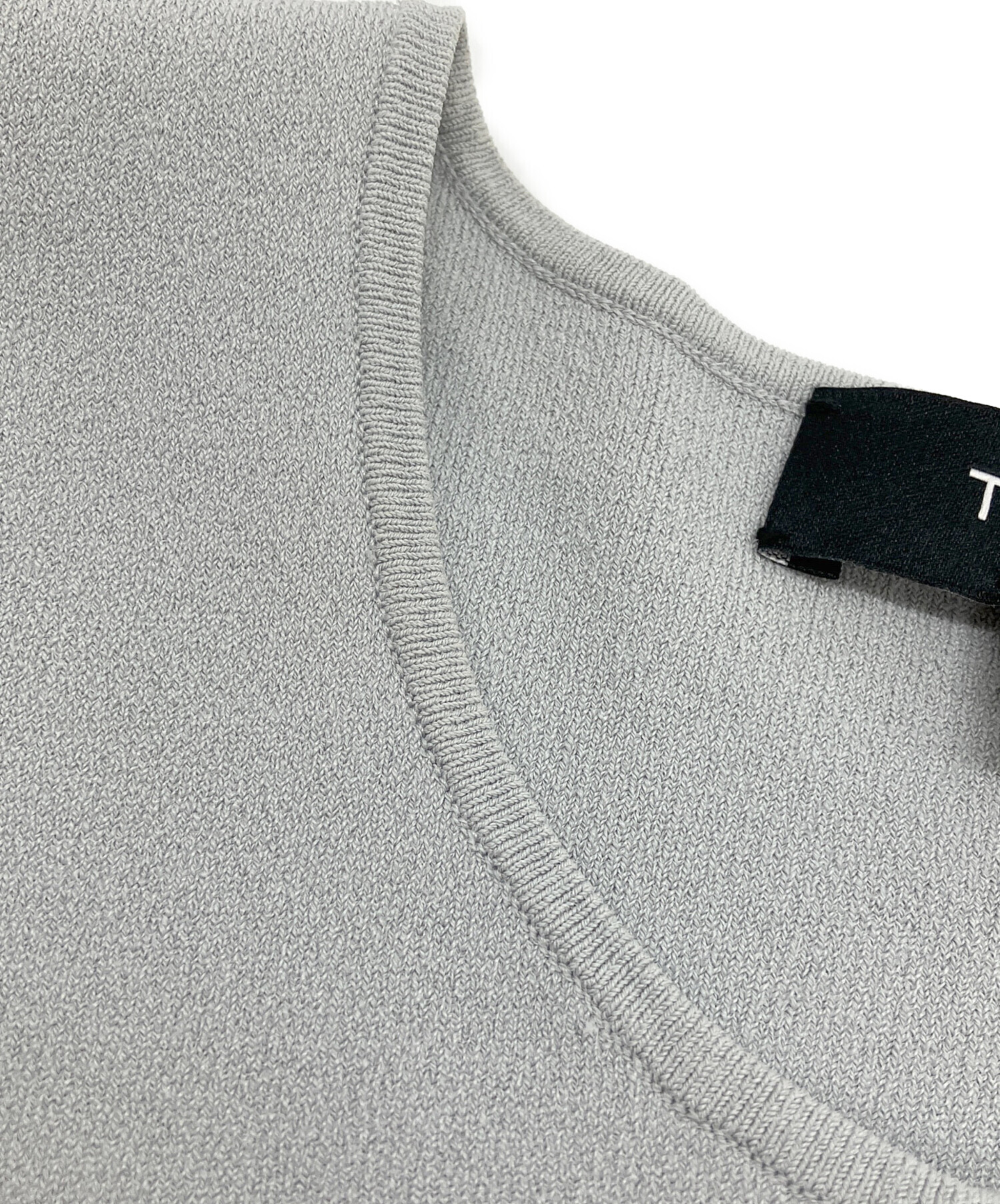 【新品未使用】Wooster Crepe Knit Midi Trumpet 2 中古・古着通販】theory (セオリー) Wooster Crepe Knit Fitted ブルー