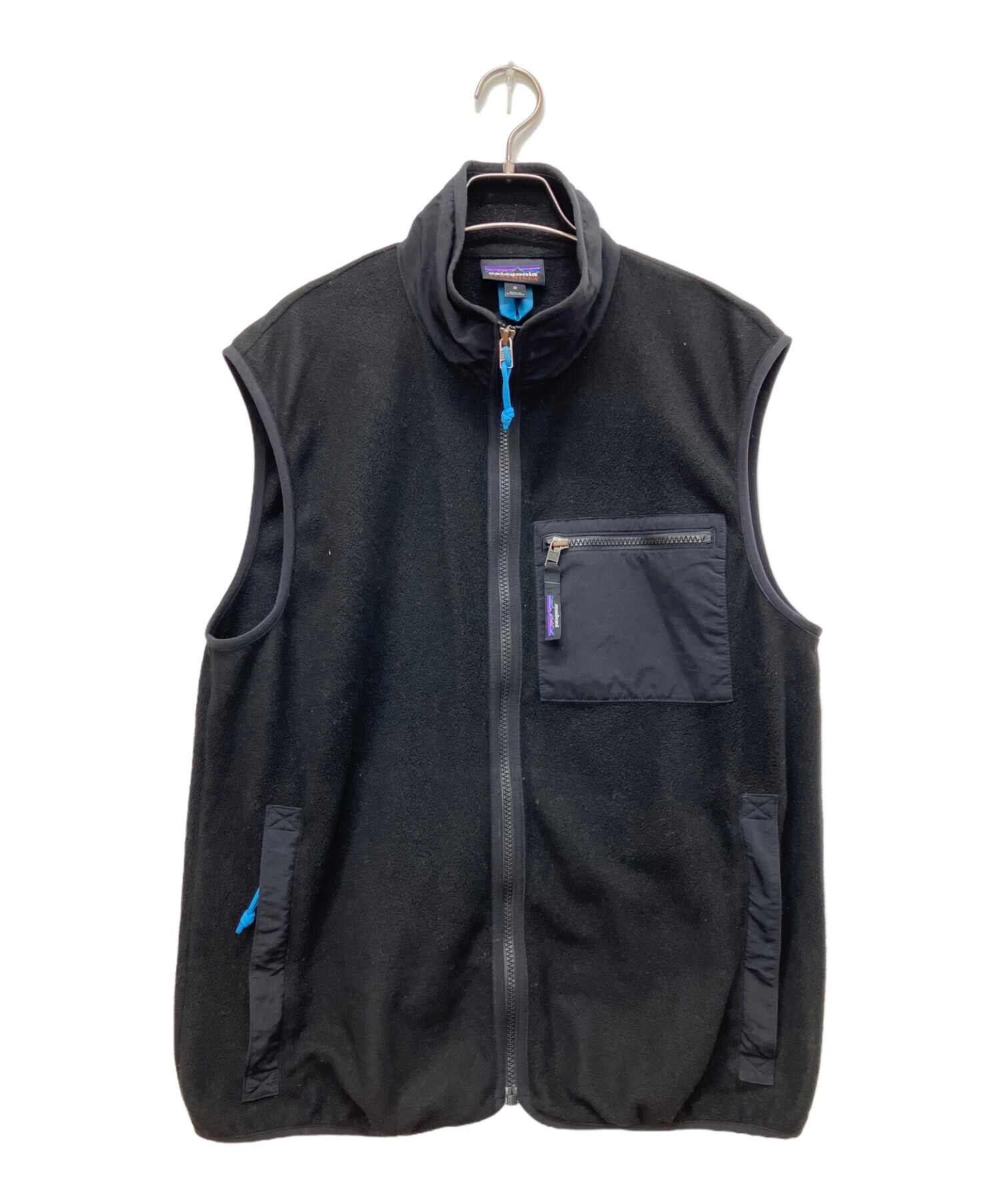 竹*代様 パタゴニア　2004年　シンチラフリースベスト　ブラック　L 中古・古着通販】Patagonia (パタゴニア) シンチラフリースベスト