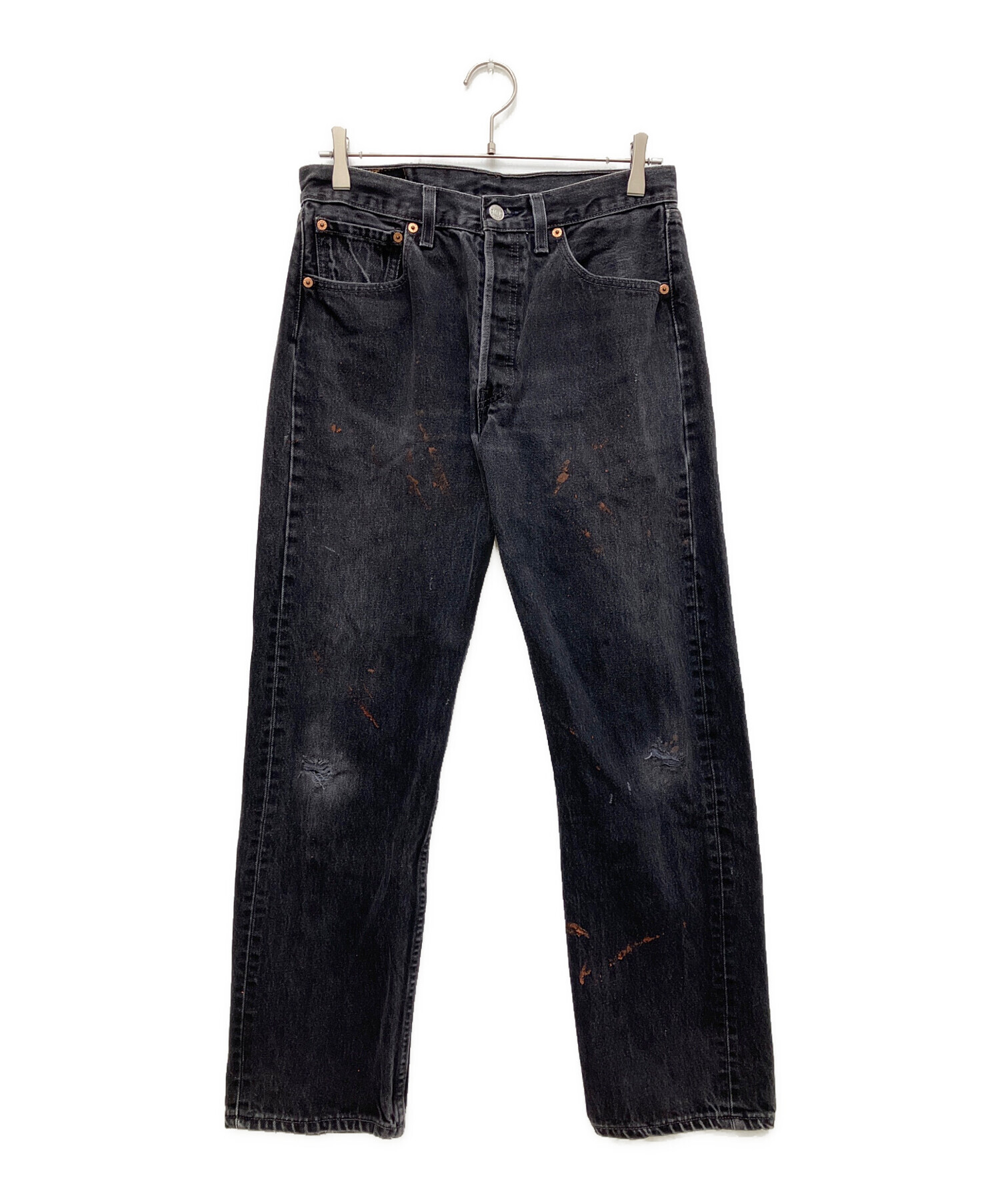 中古・古着通販】LEVI'S (リーバイス) 501デニムパンツ ブラック