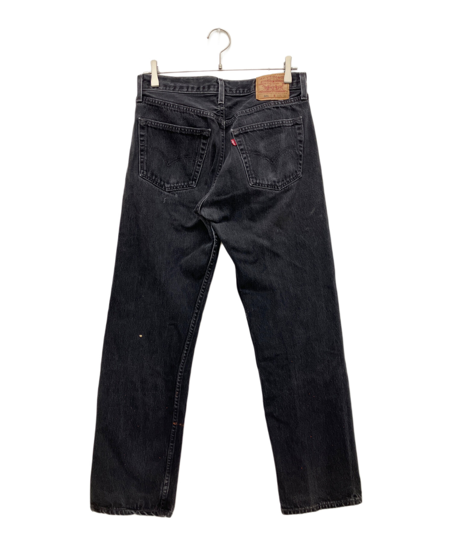 中古・古着通販】LEVI'S (リーバイス) 501デニムパンツ ブラック