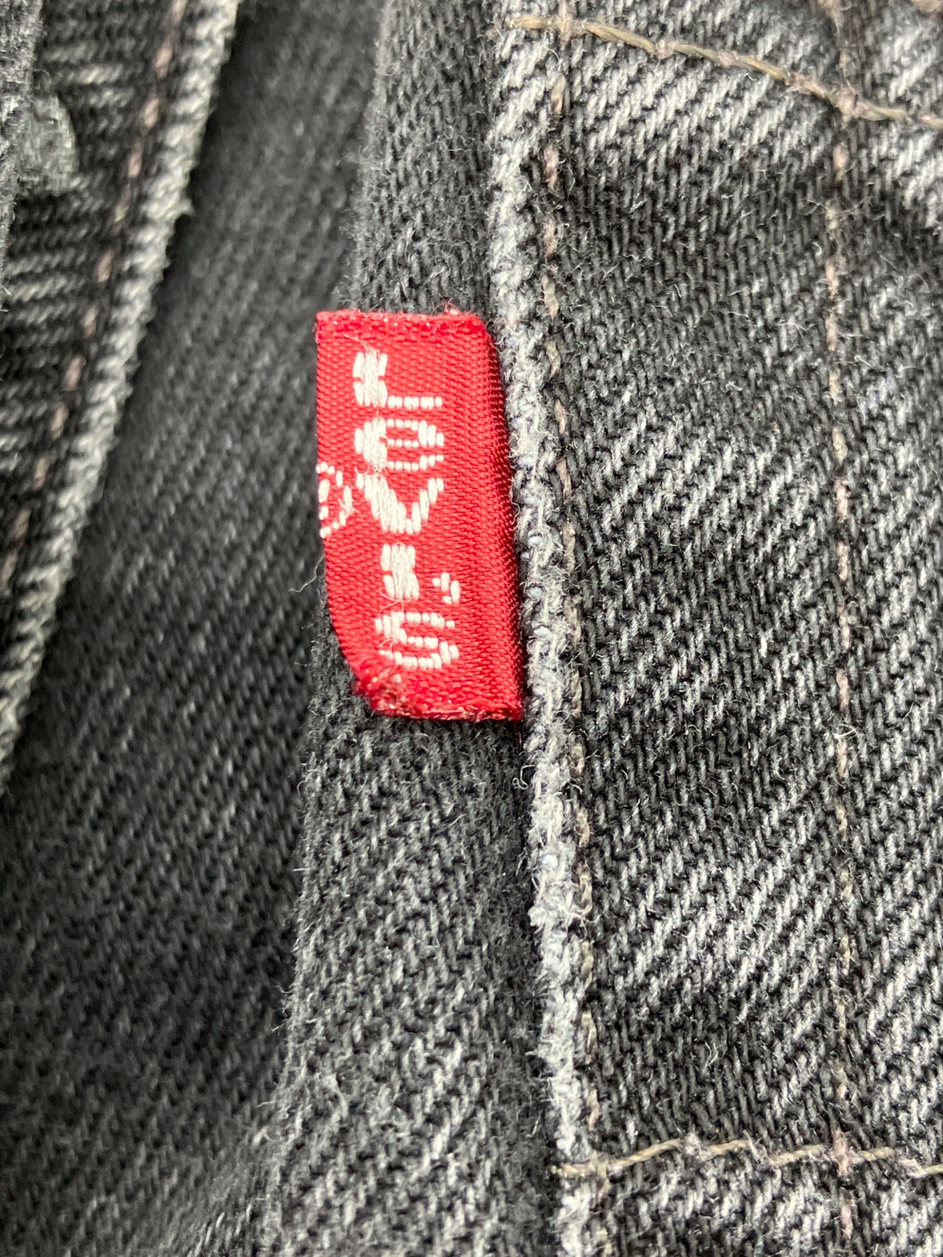 中古・古着通販】LEVI'S (リーバイス) 501デニムパンツ ブラック