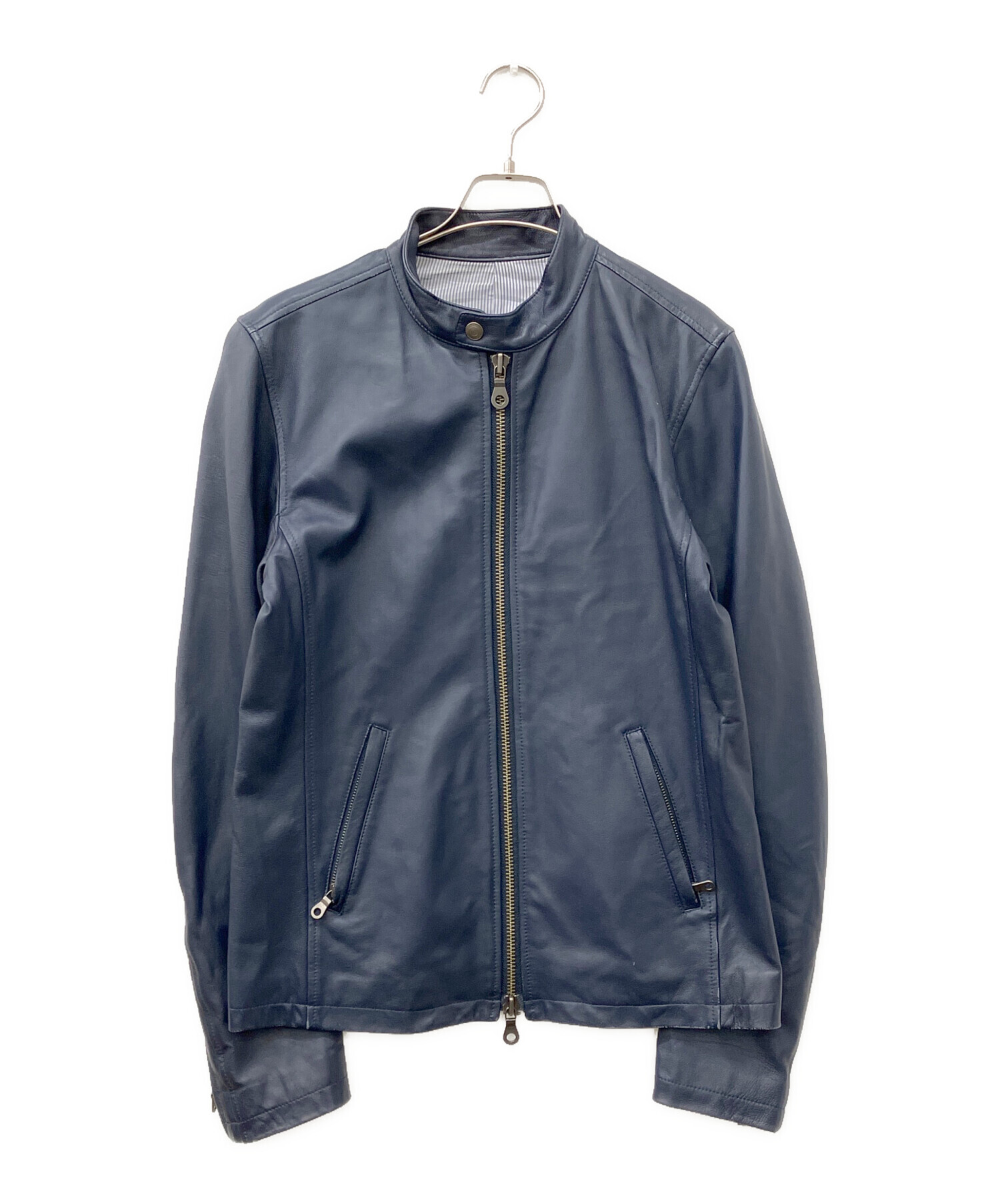 中古・古着通販】SHIPS JET BLUE (シップスジェットブルー) ラムレザー