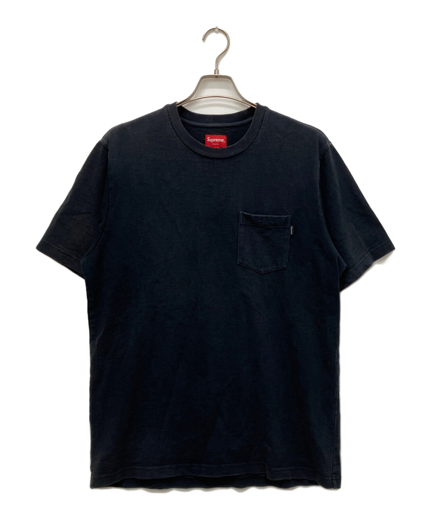 中古・古着通販】Supreme (シュプリーム) ポケットTシャツ ブラック