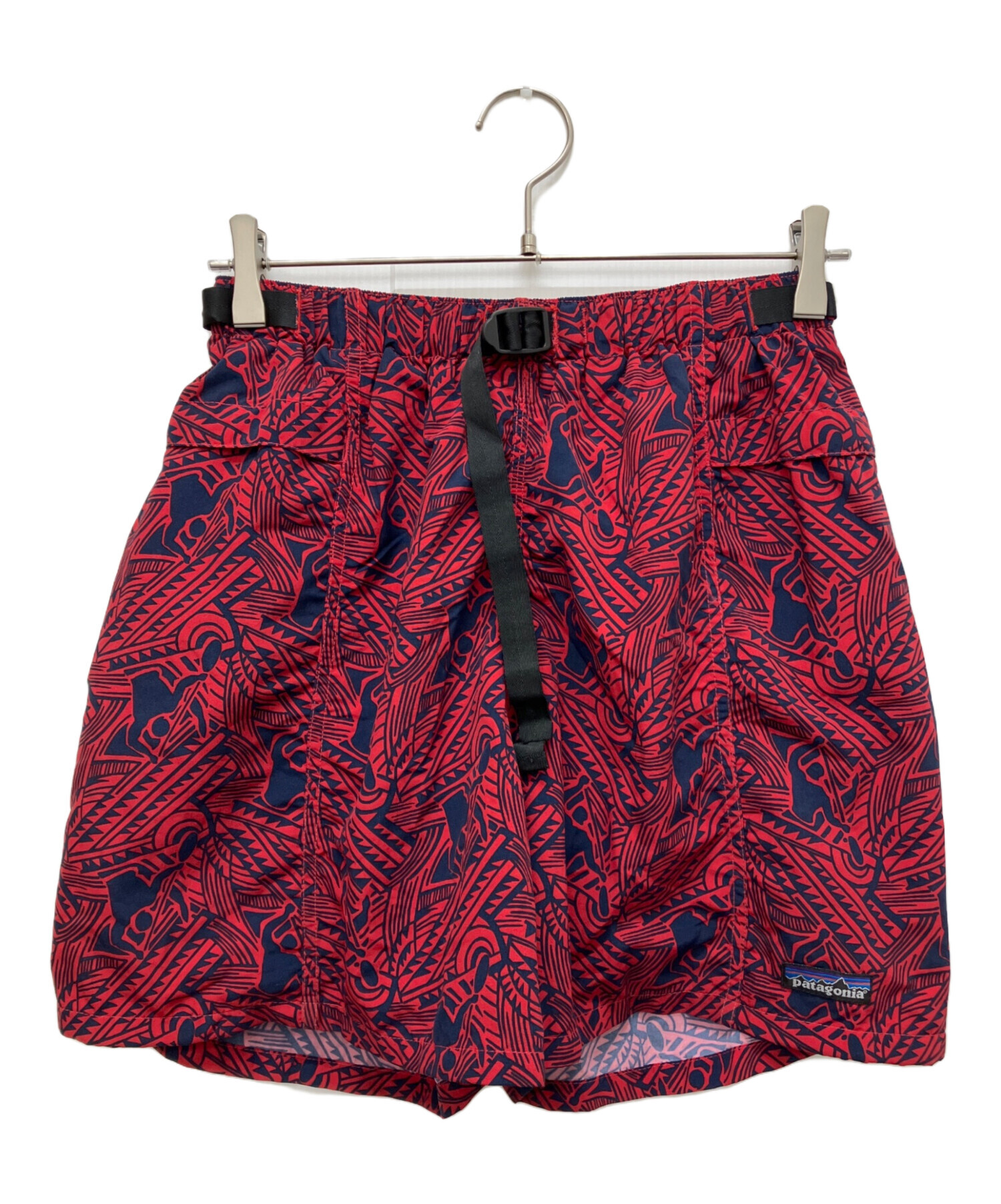 Patagonia/パタゴニア　ハーフパンツ 前面/赤　後面/ネイビー 中古・古着通販】Patagonia (パタゴニア) River Shorts カヤック柄