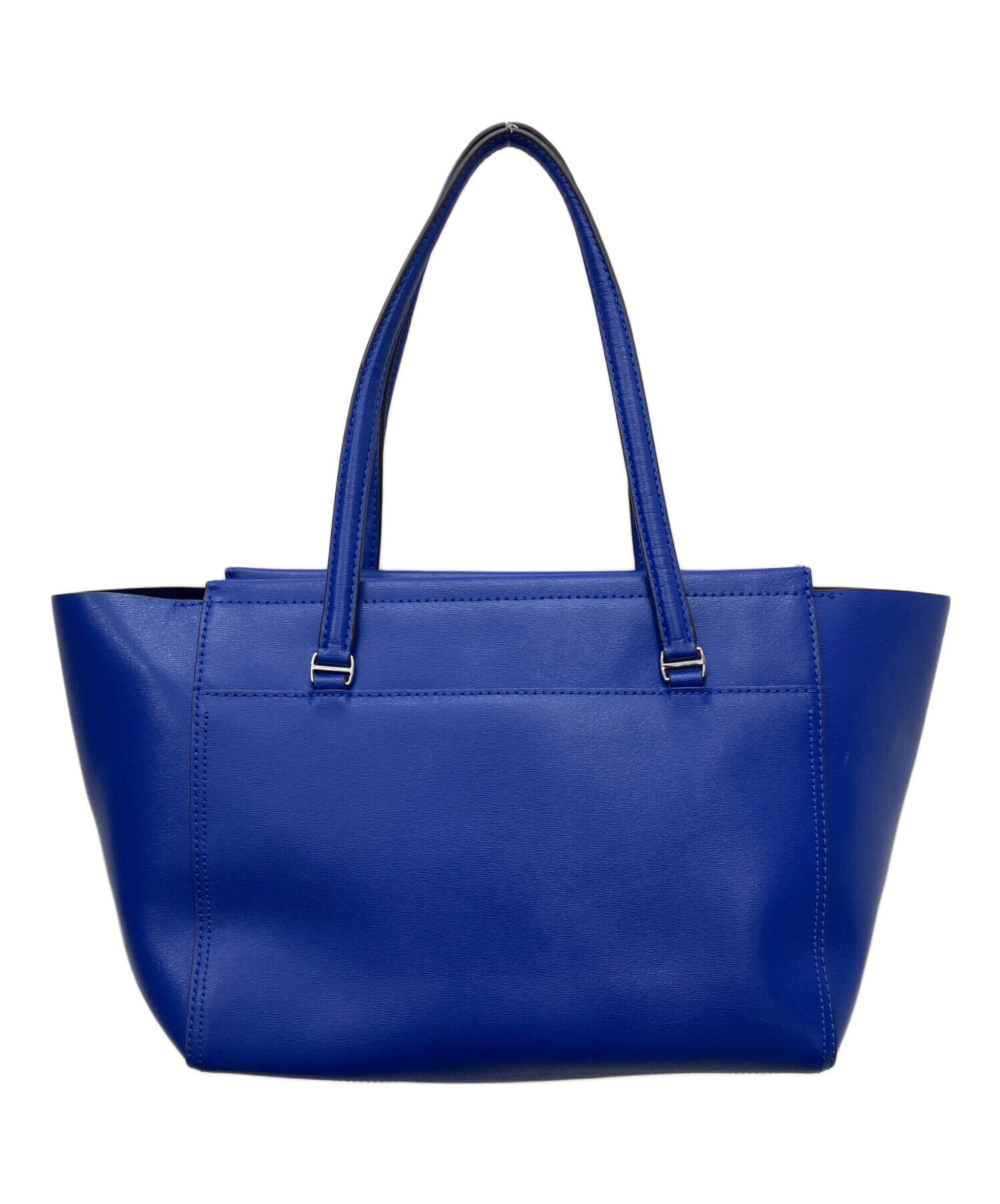 トリーバーチ　トートバッグ　A4サイズ　紺色 中古・古着通販】TORY BURCH (トリーバーチ) トートバッグ ブルー