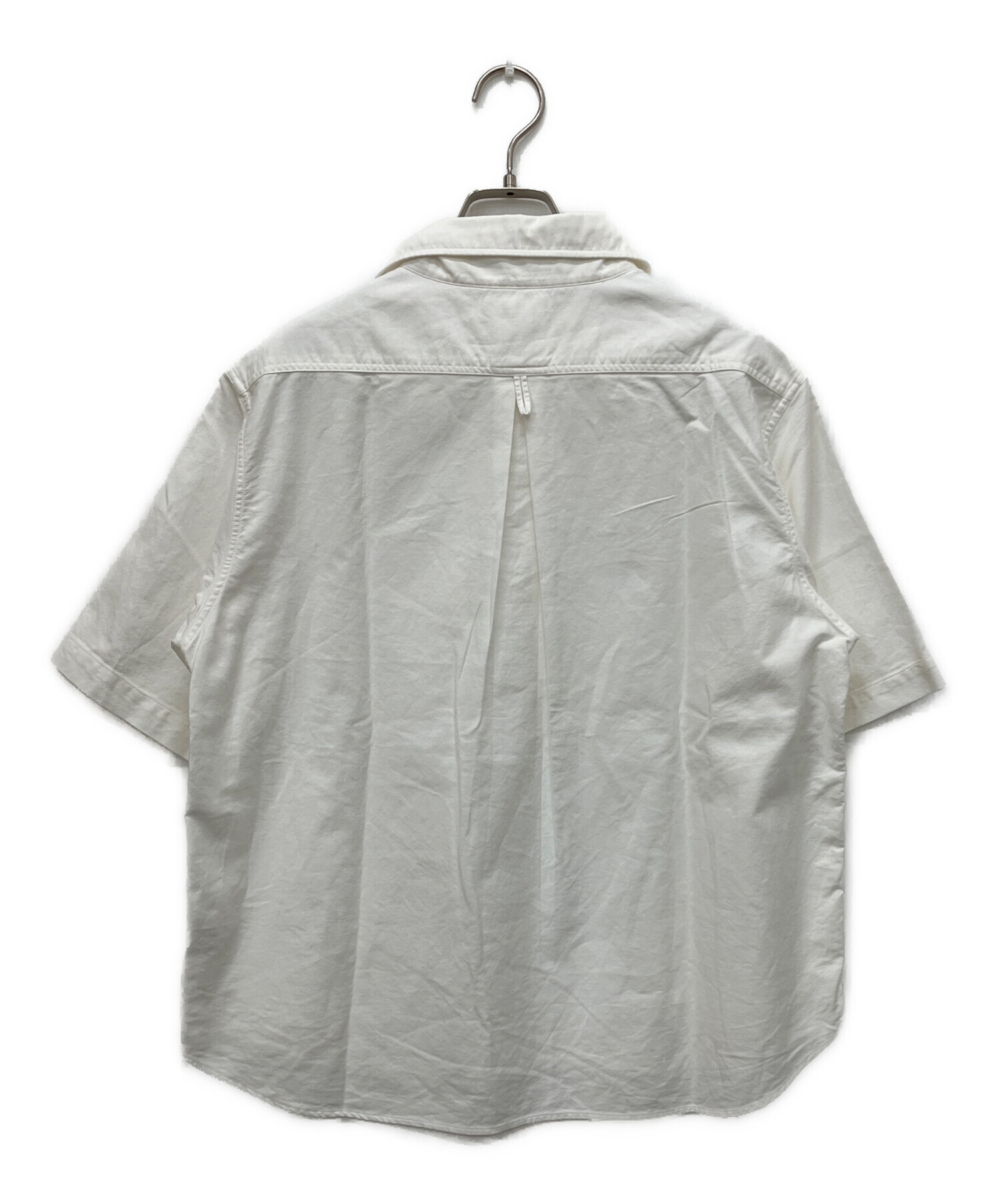 中古・古着通販】DANTON (ダントン) OXFORD半袖シャツ ホワイト サイズ