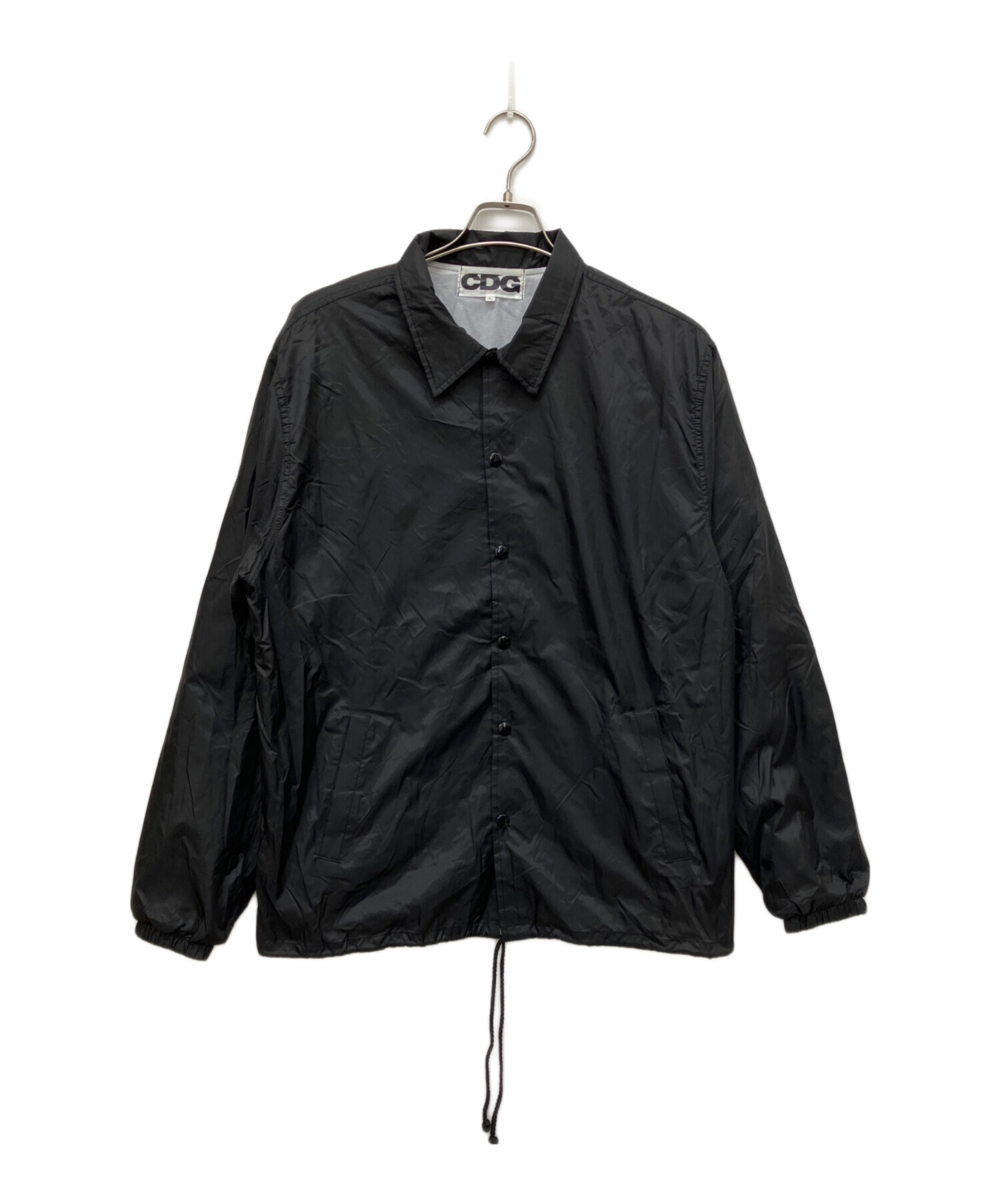 中古・古着通販】CDG (シーディージー) コーチジャケット ブラック 