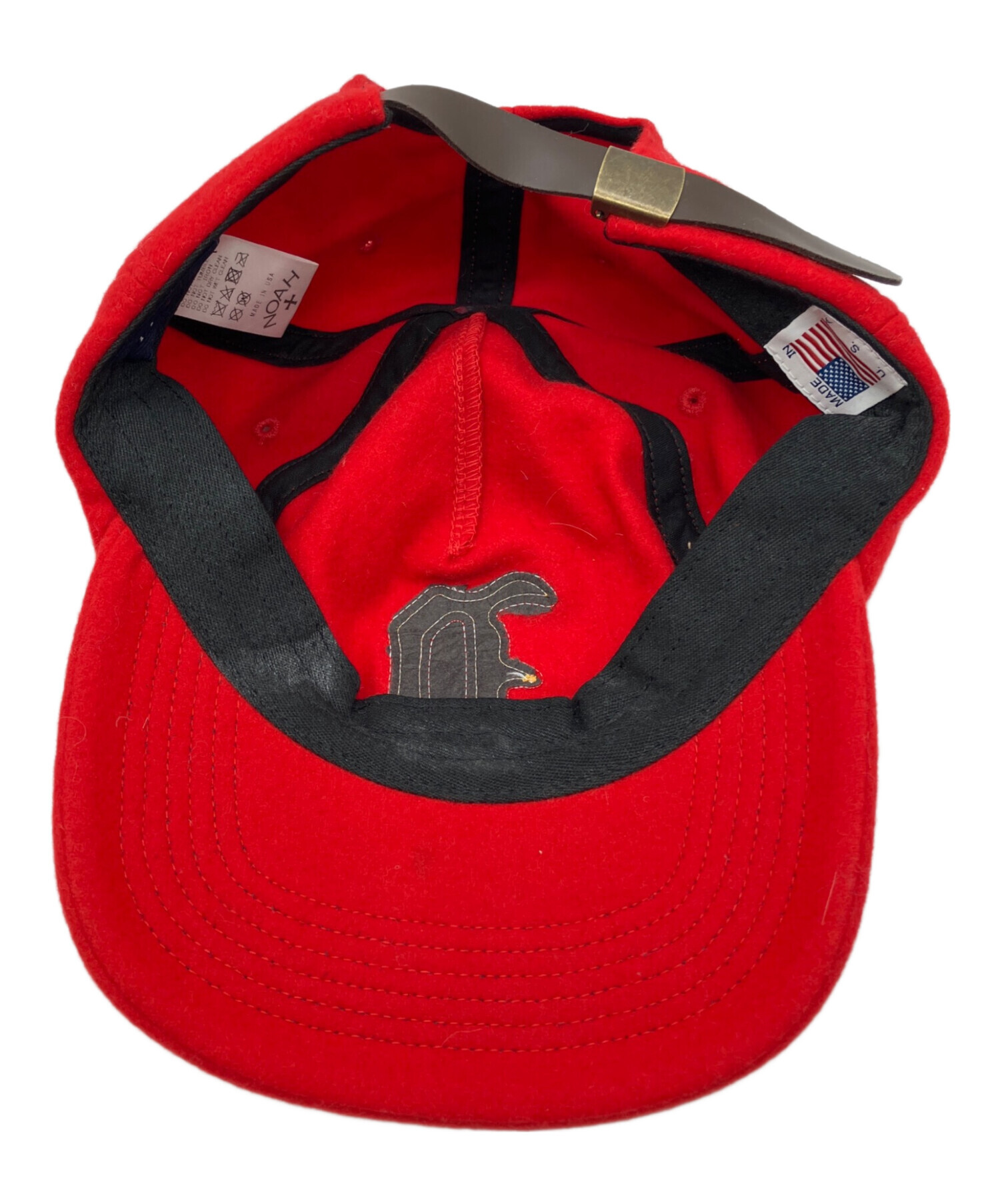 中古・古着通販】NOAH (ノア) Melton 5-Panel cap レッド サイズ:記載