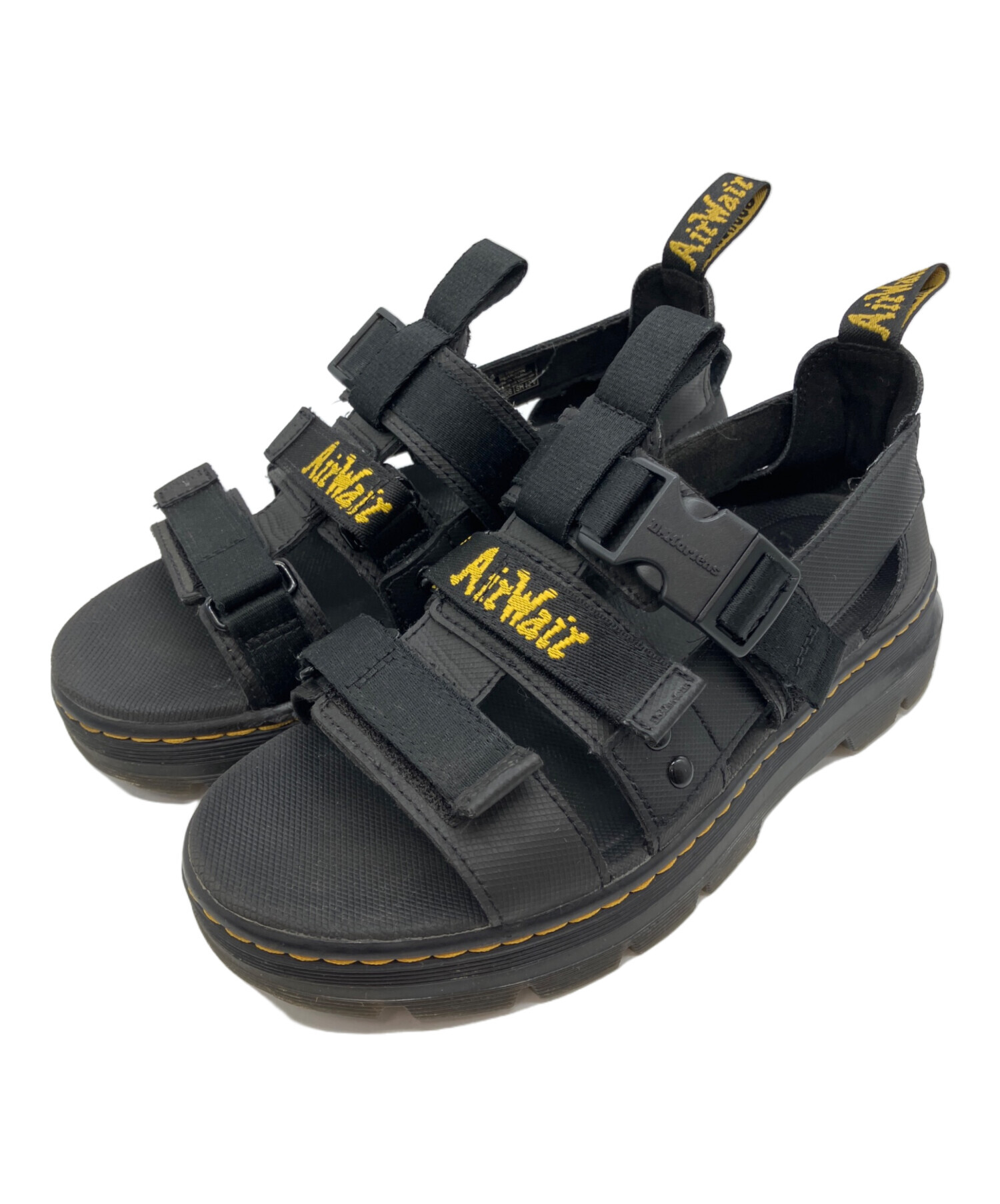 【Dr. Martens】PEARSON サンダル ブラック UK5 中古・古着通販】Dr.Martens (ドクターマーチン) PEARSON ブラック
