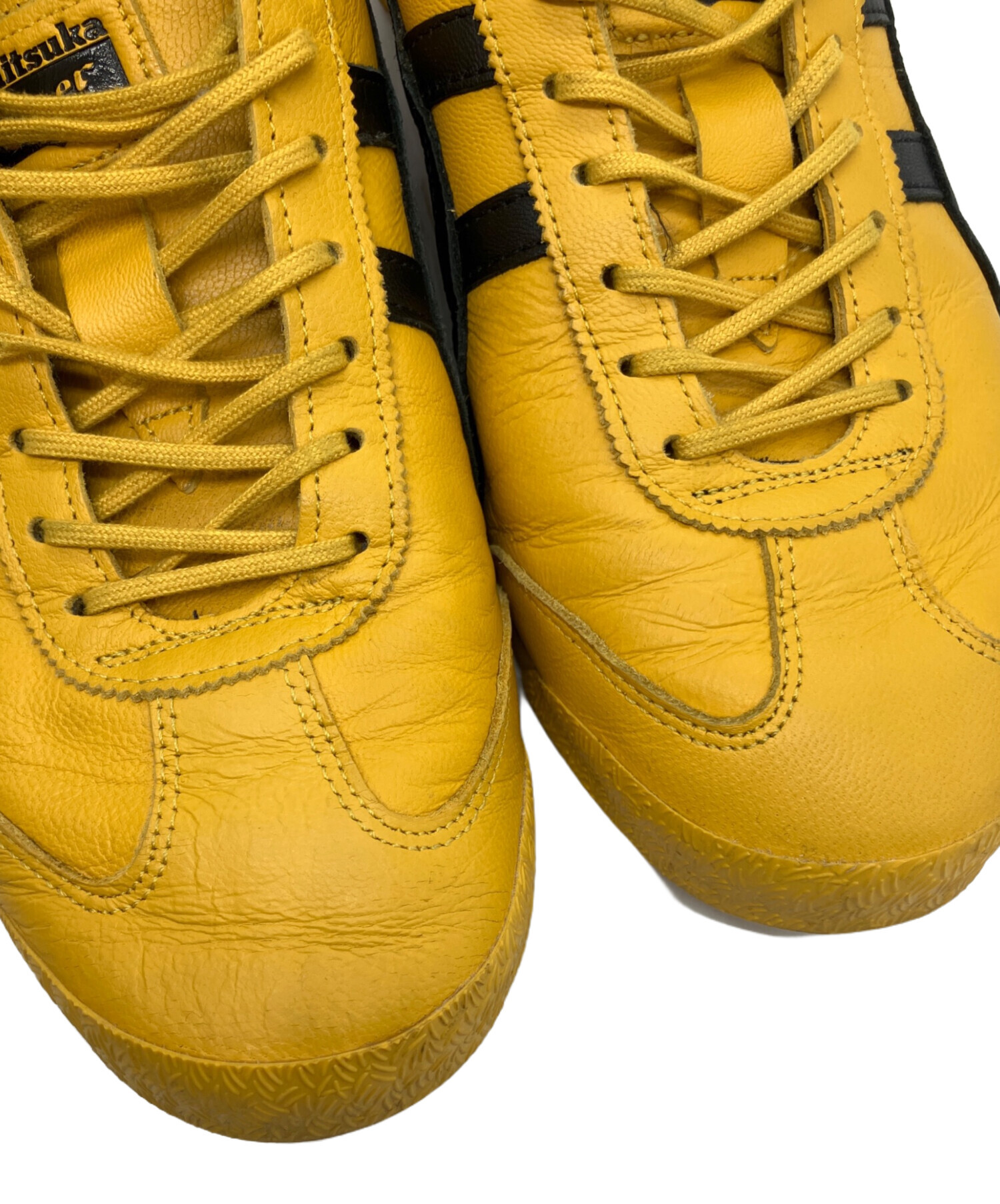 :*)様 Onitsuka Tiger イエロー ハイカットスニーカー EU38 中古・古着通販】Onitsuka Tiger (オニツカタイガー) スニーカー