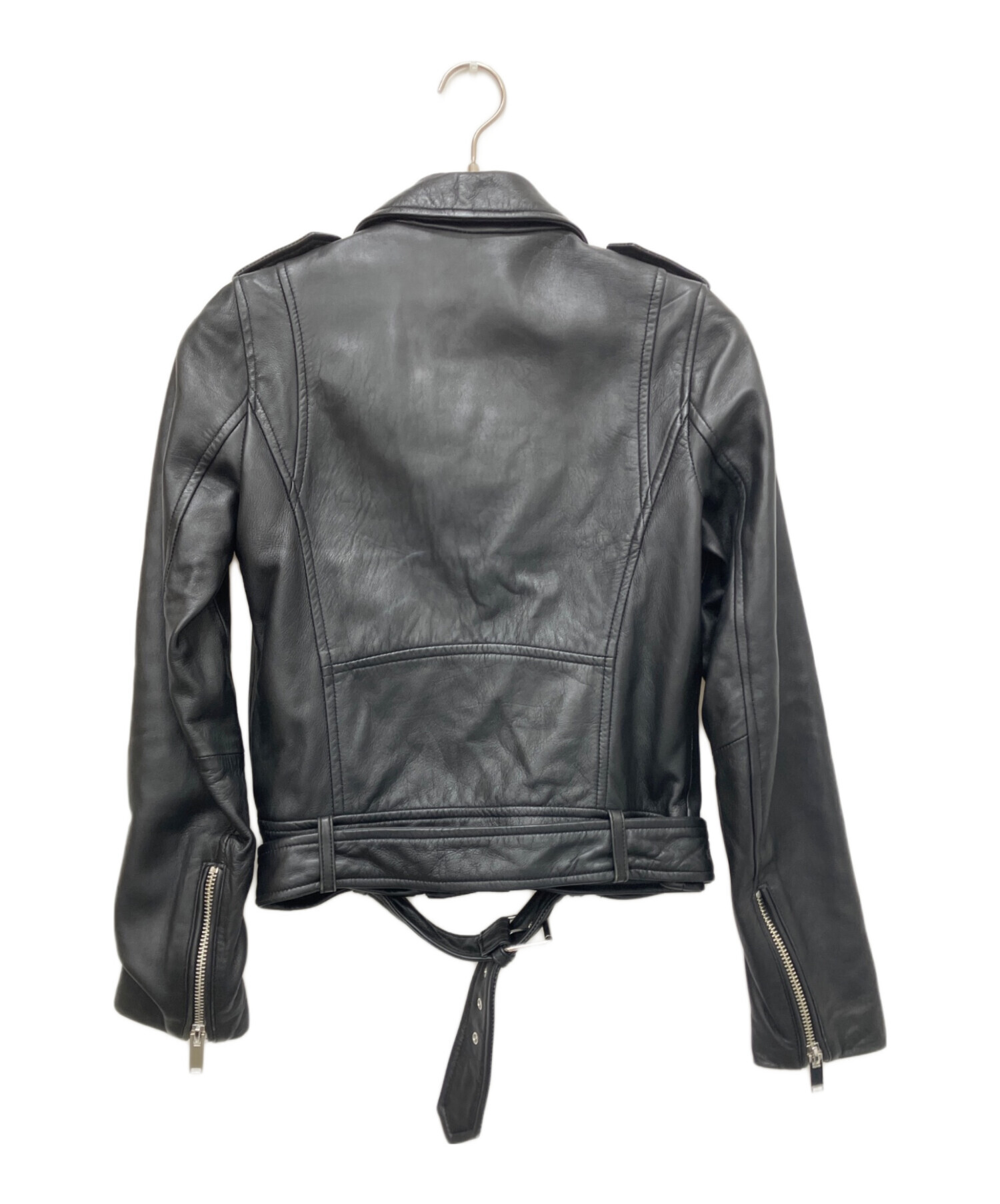 ラムレザー　ライダースジャケット　ZARA 中古・古着通販】ZARA (ザラ) ラムレザーライダースジャケット
