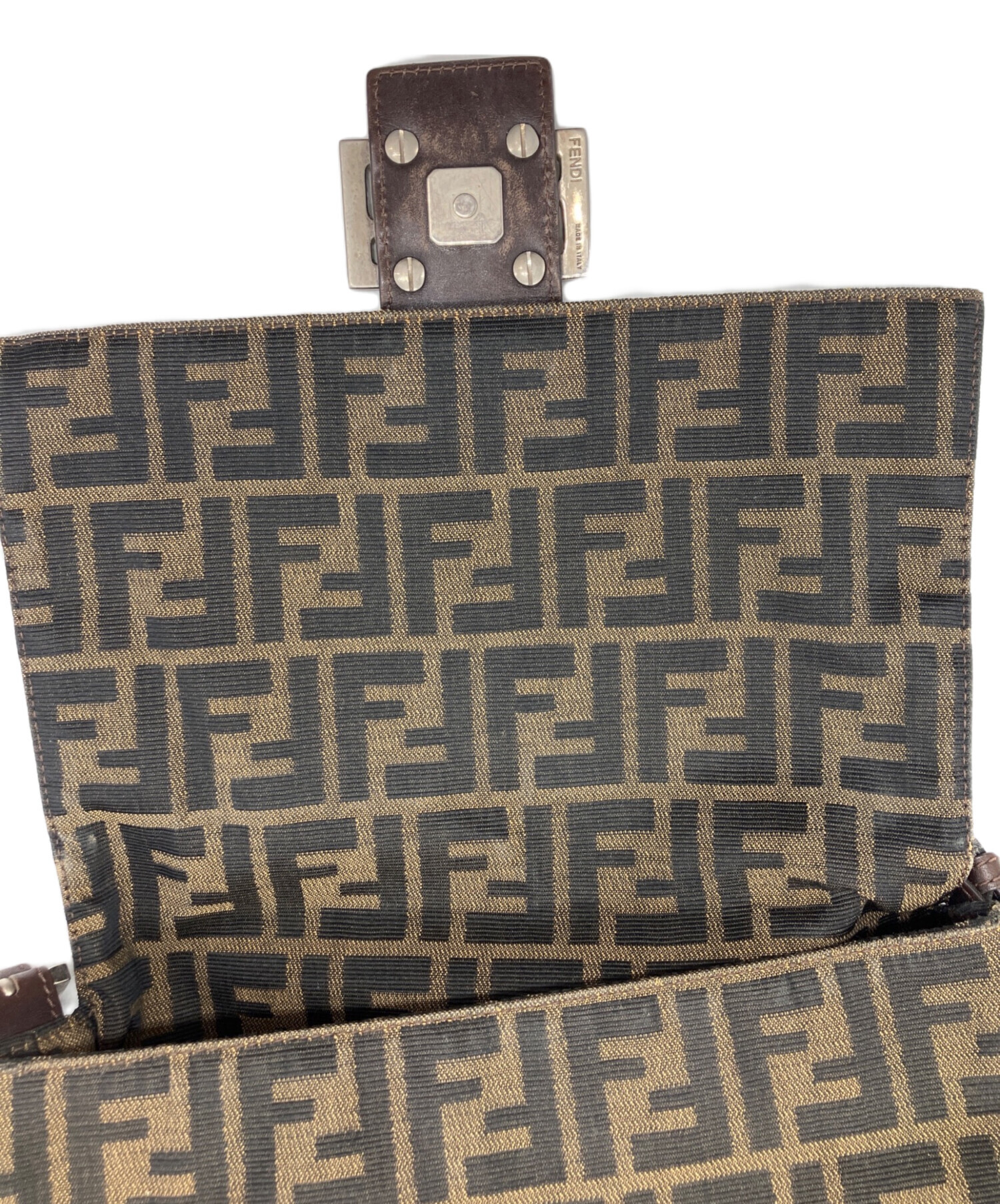 中古・古着通販】FENDI (フェンディ) ショルダーバッグ ブラウン