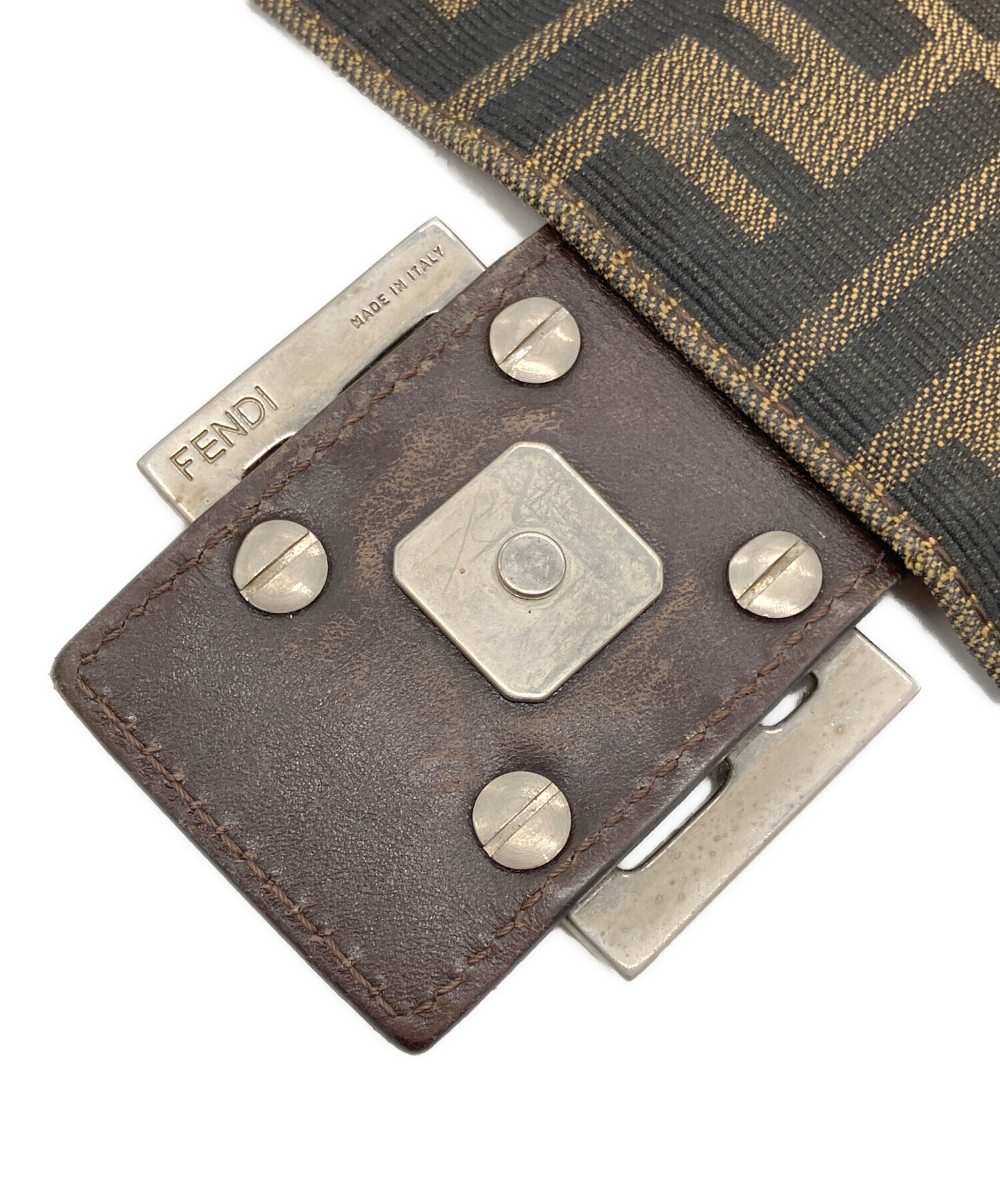 中古・古着通販】FENDI (フェンディ) ショルダーバッグ ブラウン