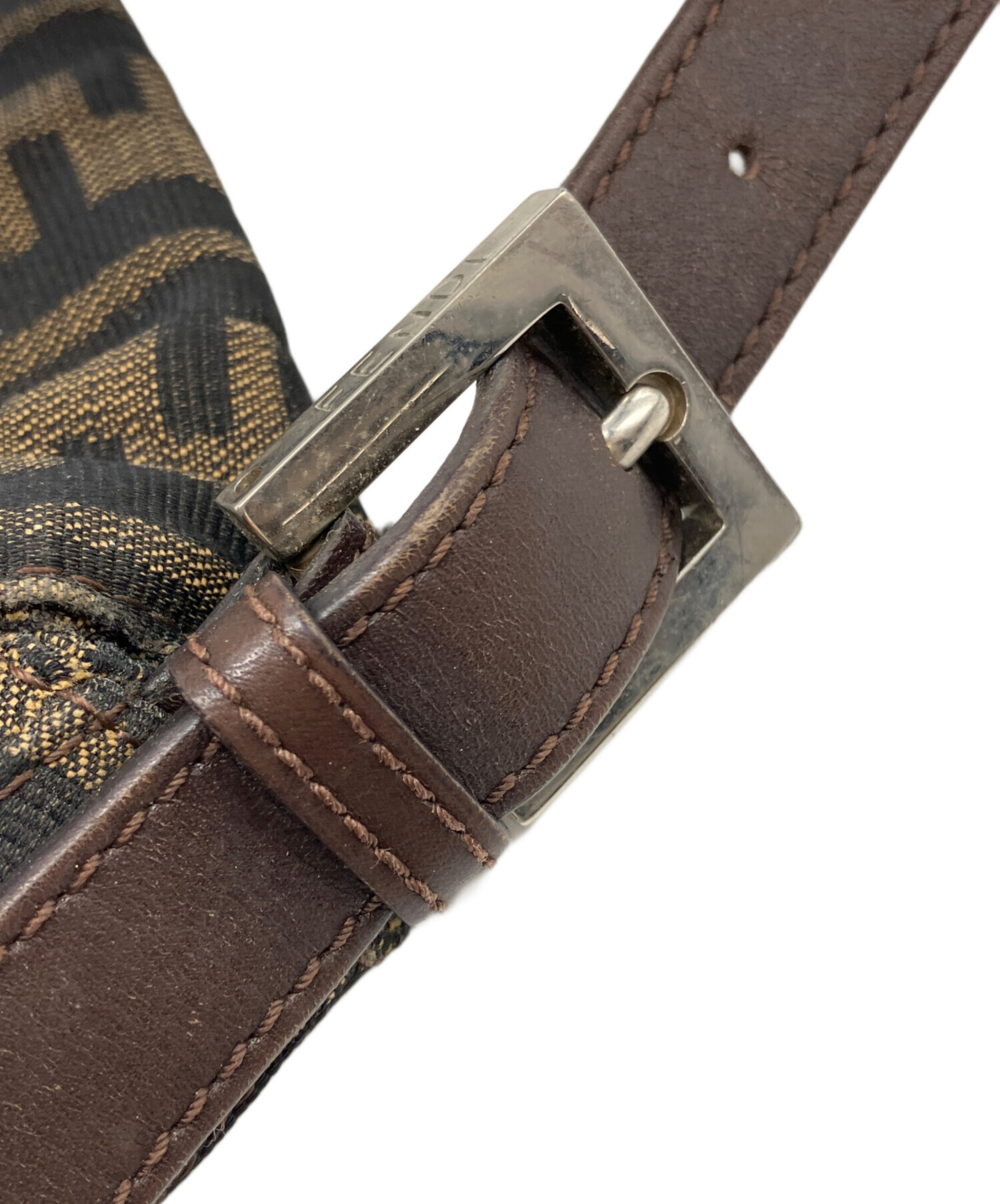中古・古着通販】FENDI (フェンディ) ショルダーバッグ ブラウン