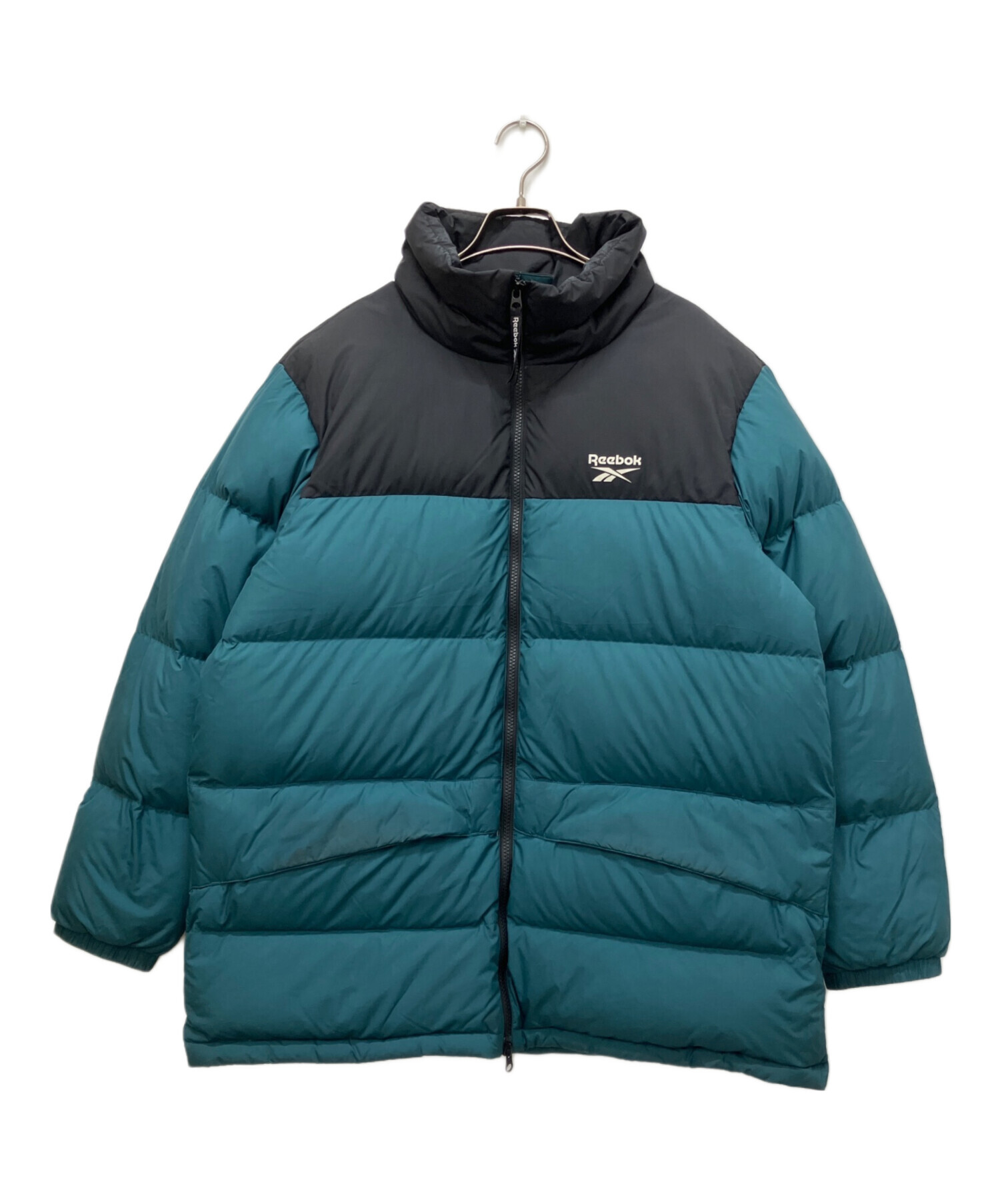 中古・古着通販】REEBOK (リーボック) ダウンジャケット グリーン