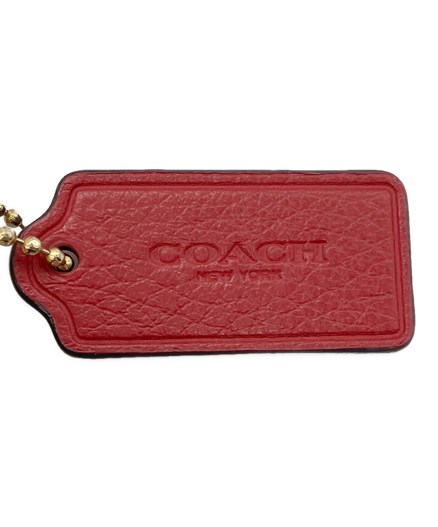 中古・古着通販】COACH (コーチ) ショルダーバッグ レッド｜ブランド