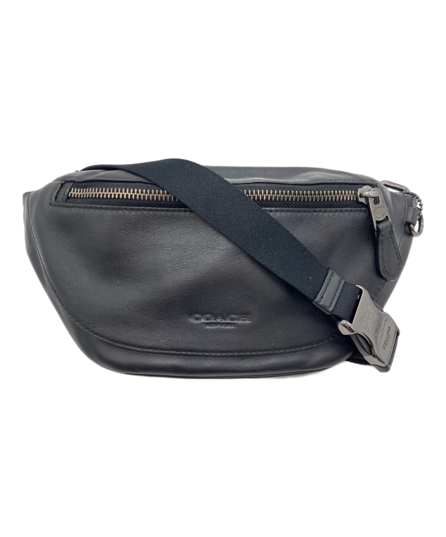 中古・古着通販】COACH (コーチ) ボディバッグ ブラック｜ブランド