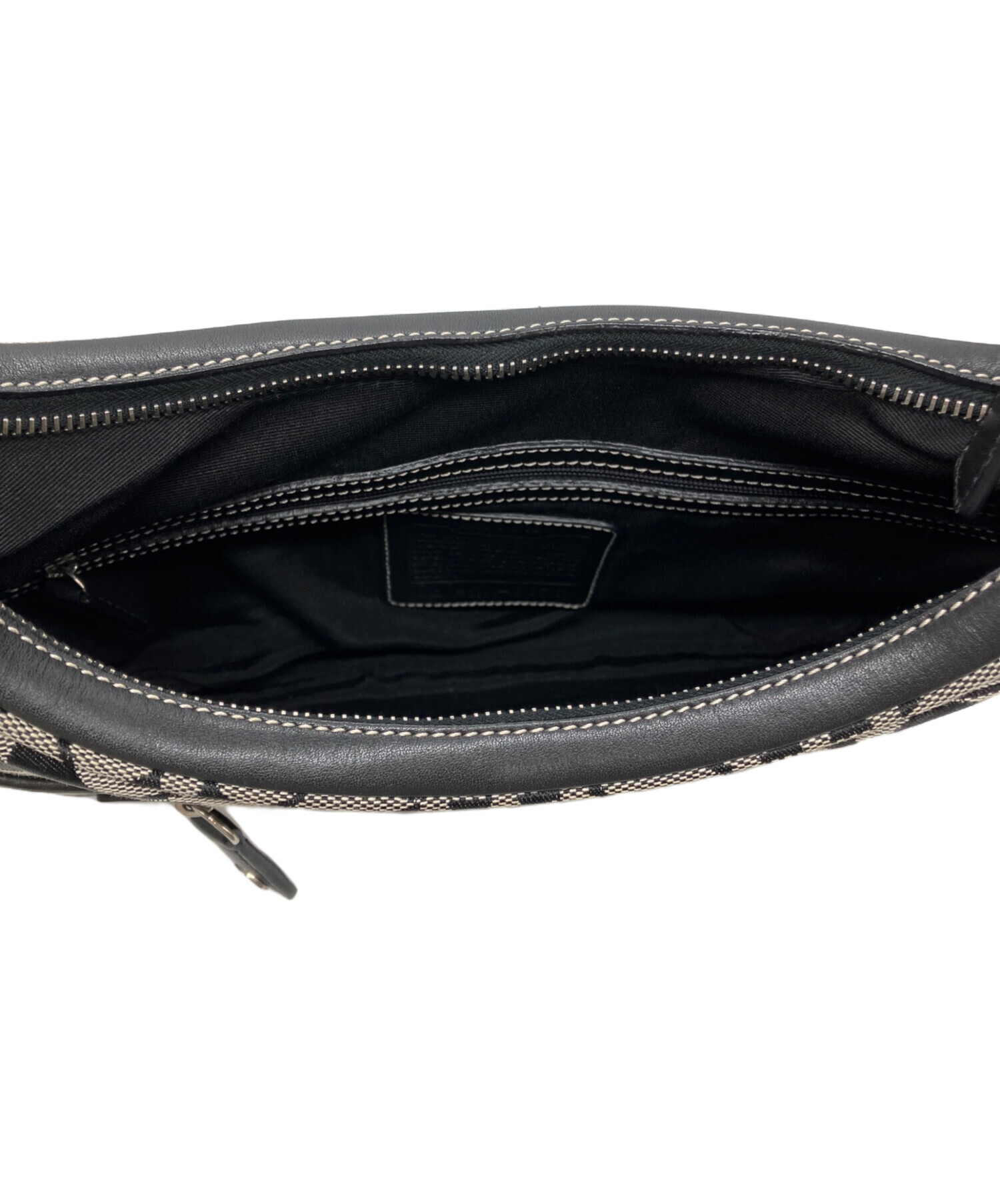 中古・古着通販】COACH (コーチ) シグネチャー ホーボーワンショルダー
