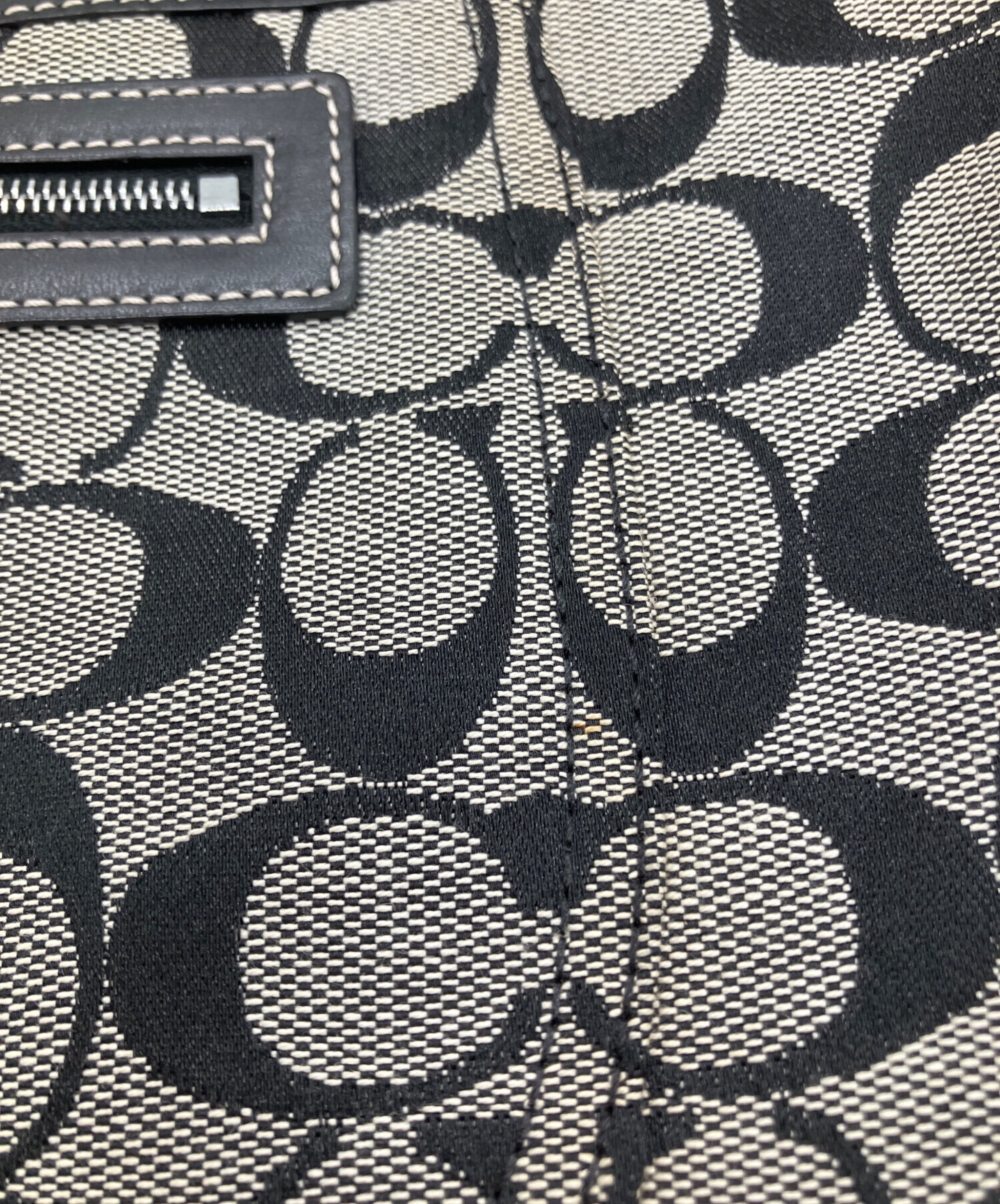中古・古着通販】COACH (コーチ) シグネチャー ホーボーワンショルダー