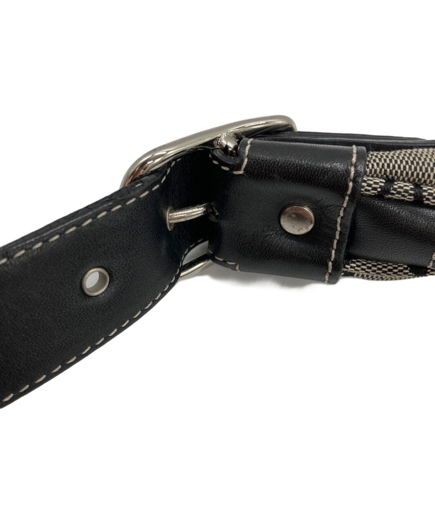 中古・古着通販】COACH (コーチ) シグネチャー ホーボーワンショルダー