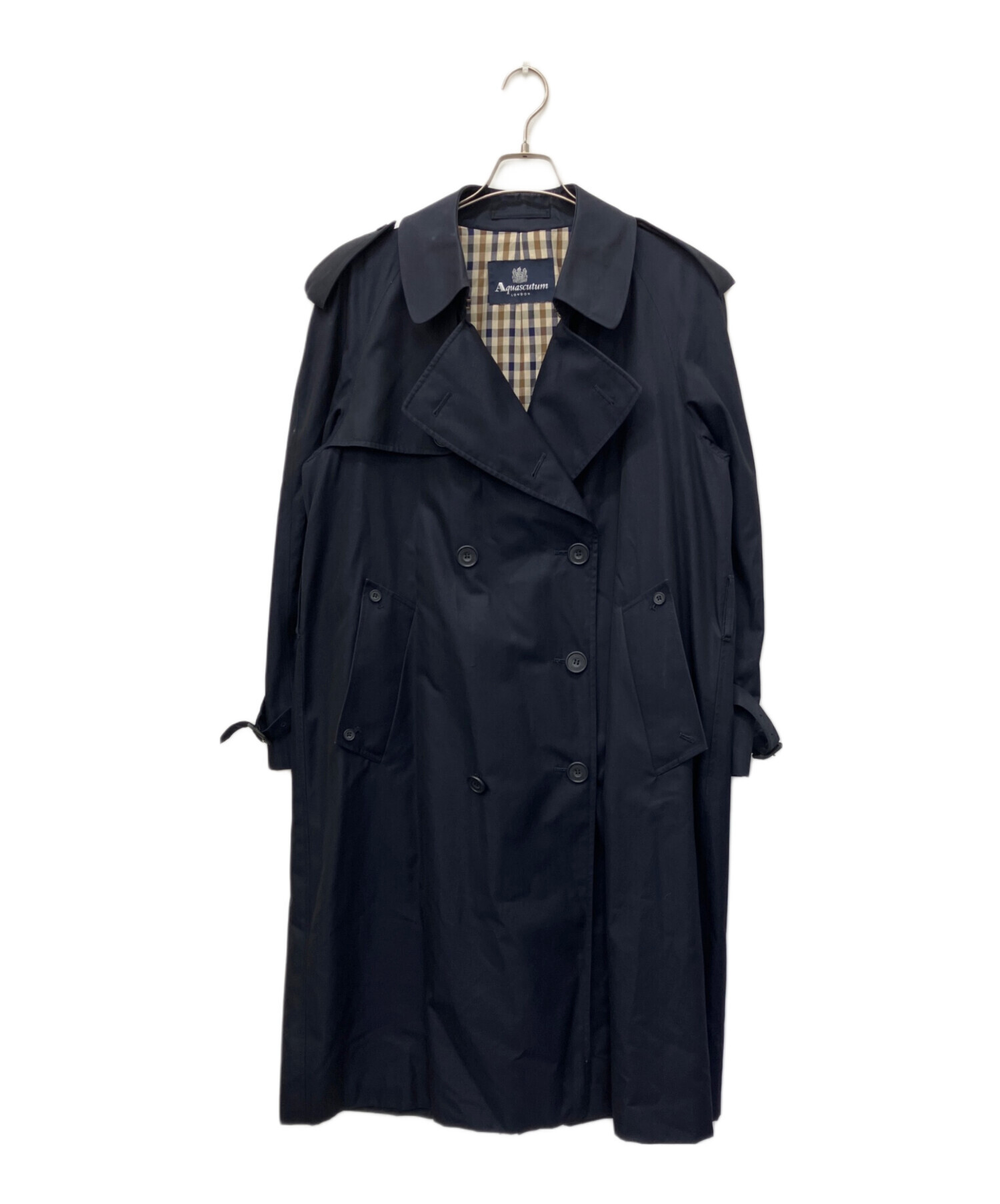 中古・古着通販】Aquascutum (アクアスキュータム) トレンチコート
