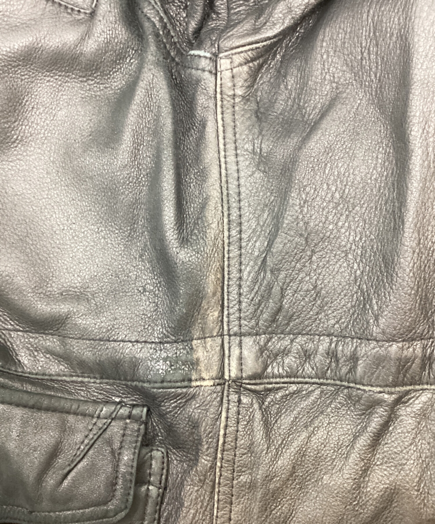 中古・古着通販】INTERMEZZO (インターメッツォ) レザーコート
