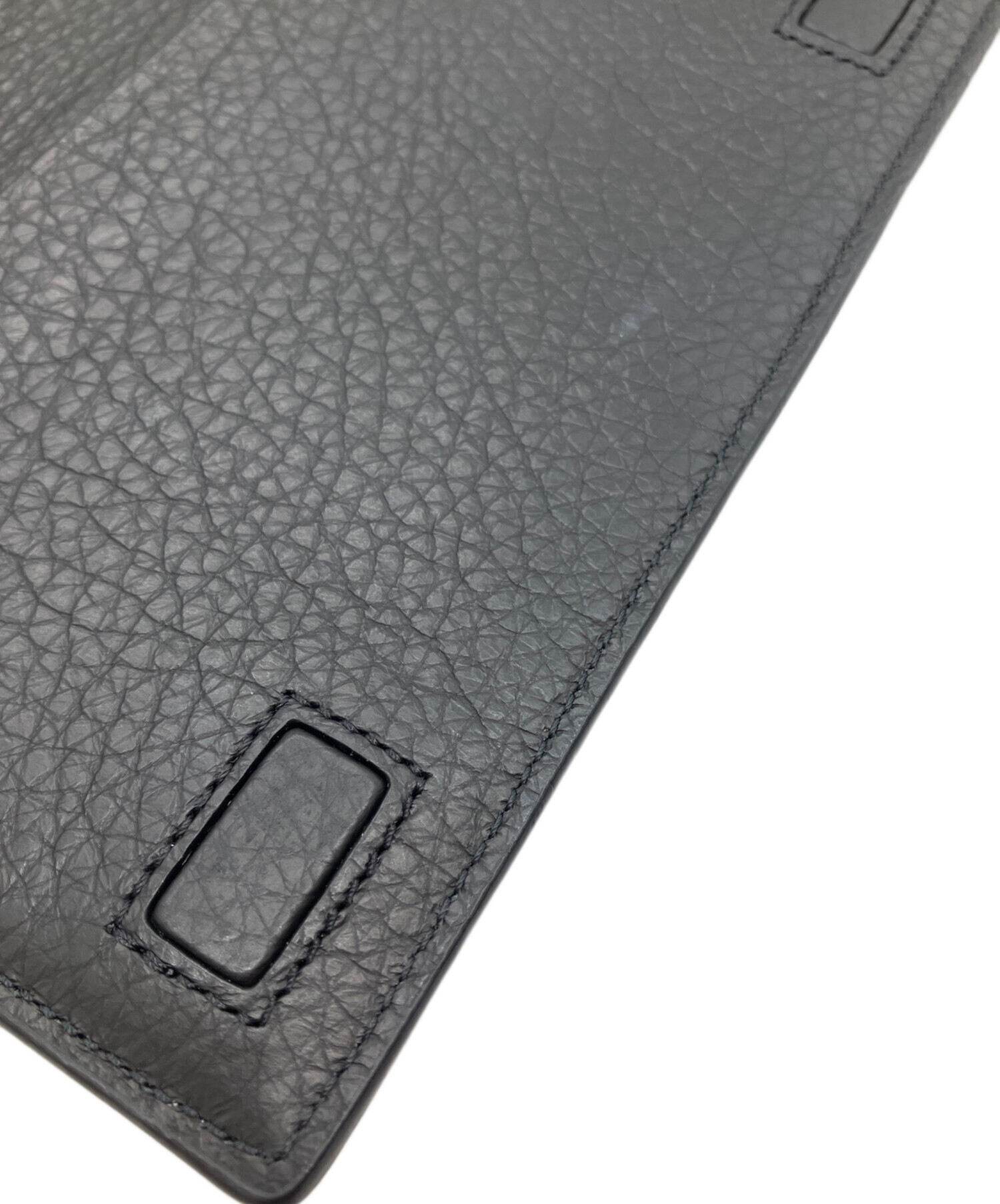 中古・古着通販】KENZO (ケンゾー) レザーショルダーバッグ ブラック