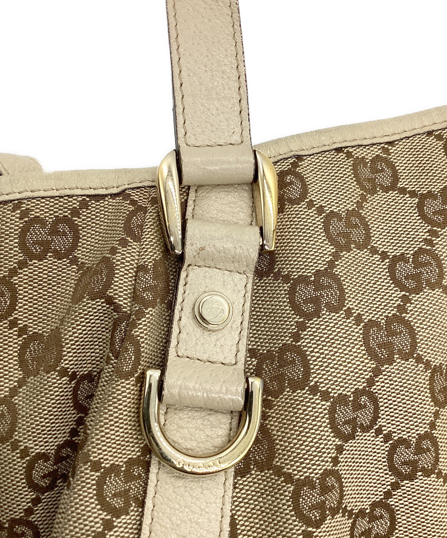 中古・古着通販】GUCCI (グッチ) アビーGGキャンバストートバッグ