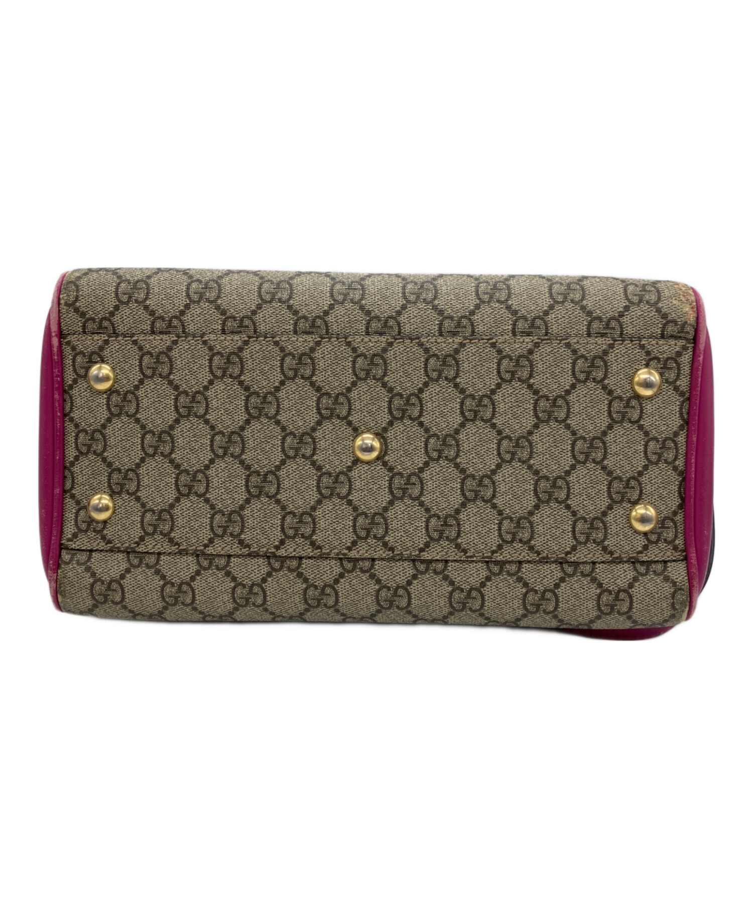 中古・古着通販】GUCCI (グッチ) GG スプリーム ミニボストン