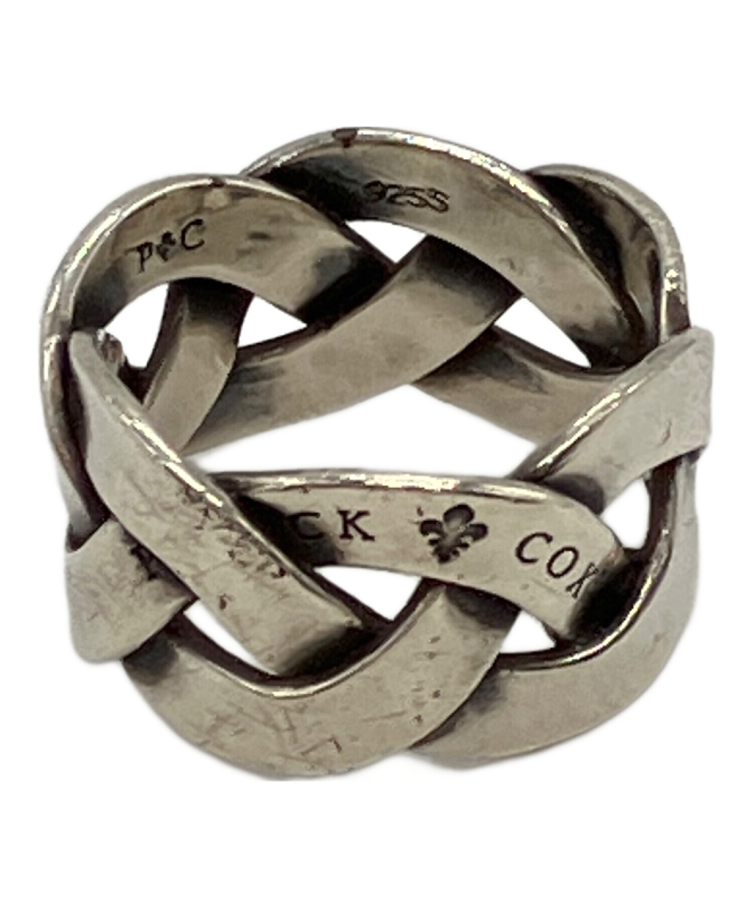 PATRICK COX シルバーリング　925 中古・古着通販】PATRICK COX (パトリックコックス) シルバーツイスト