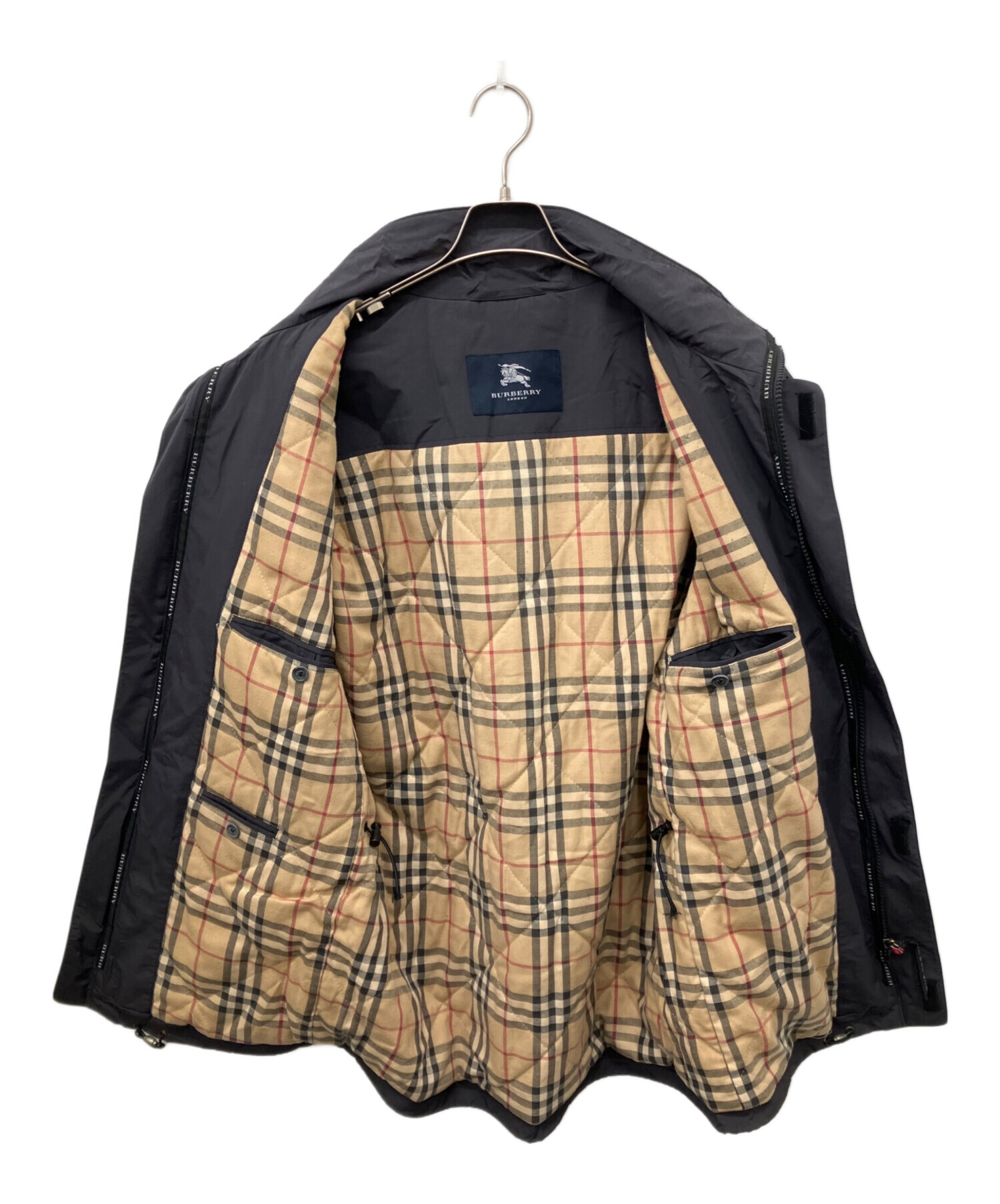 バーバリーロンドン スタンドカラーコート 中古・古着通販】BURBERRY LONDON (バーバリーロンドン) スタンド